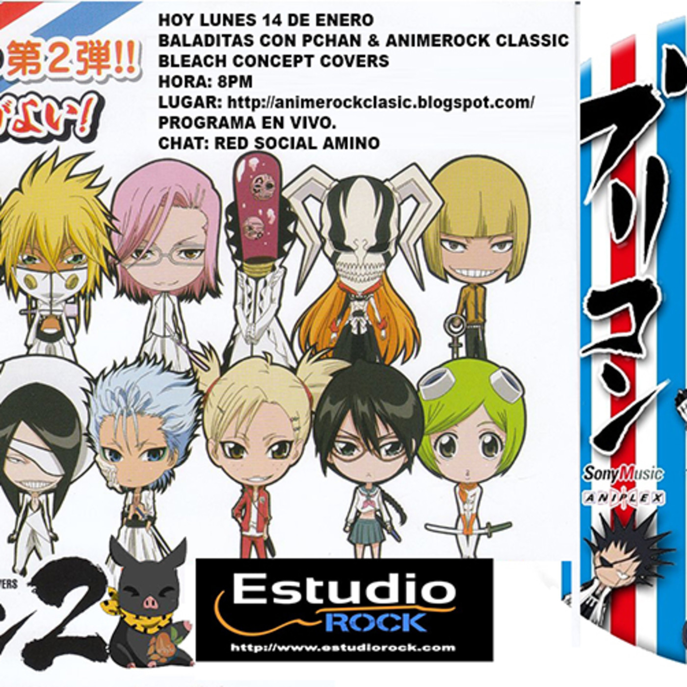 Animerock Classic & Baladitas con pchan 14 de enero del 2019 episode artwork
