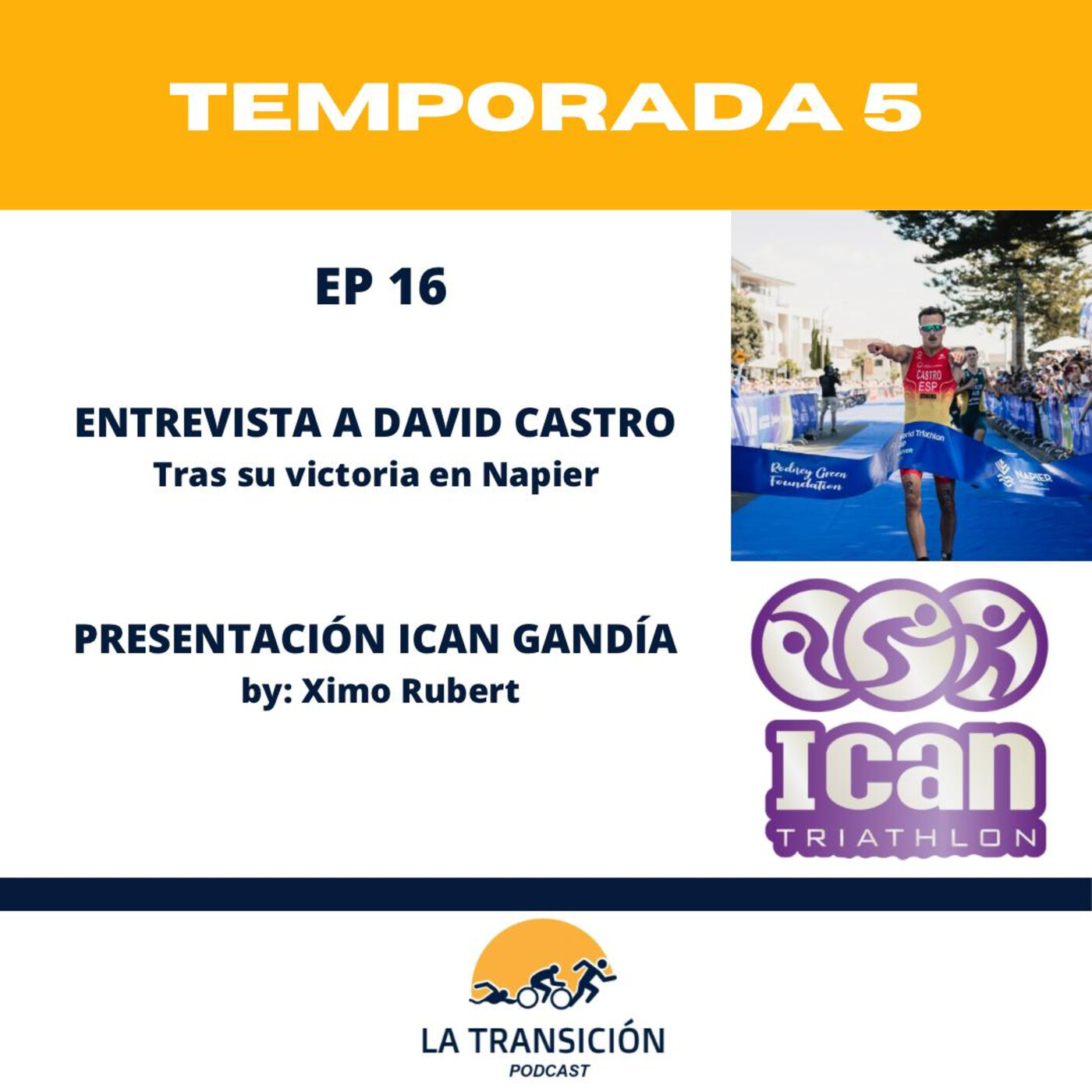 5x16. David Castro e ICAN Gandía by Ximo Rubert episode artwork