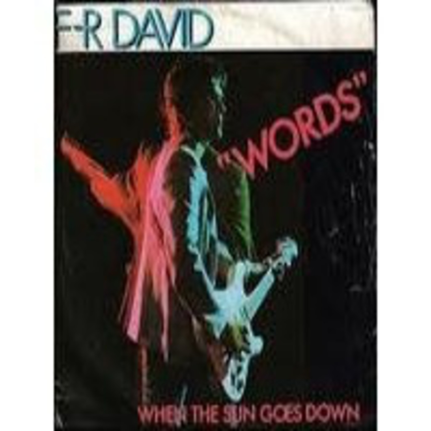 F. R. David, "Words" episode artwork