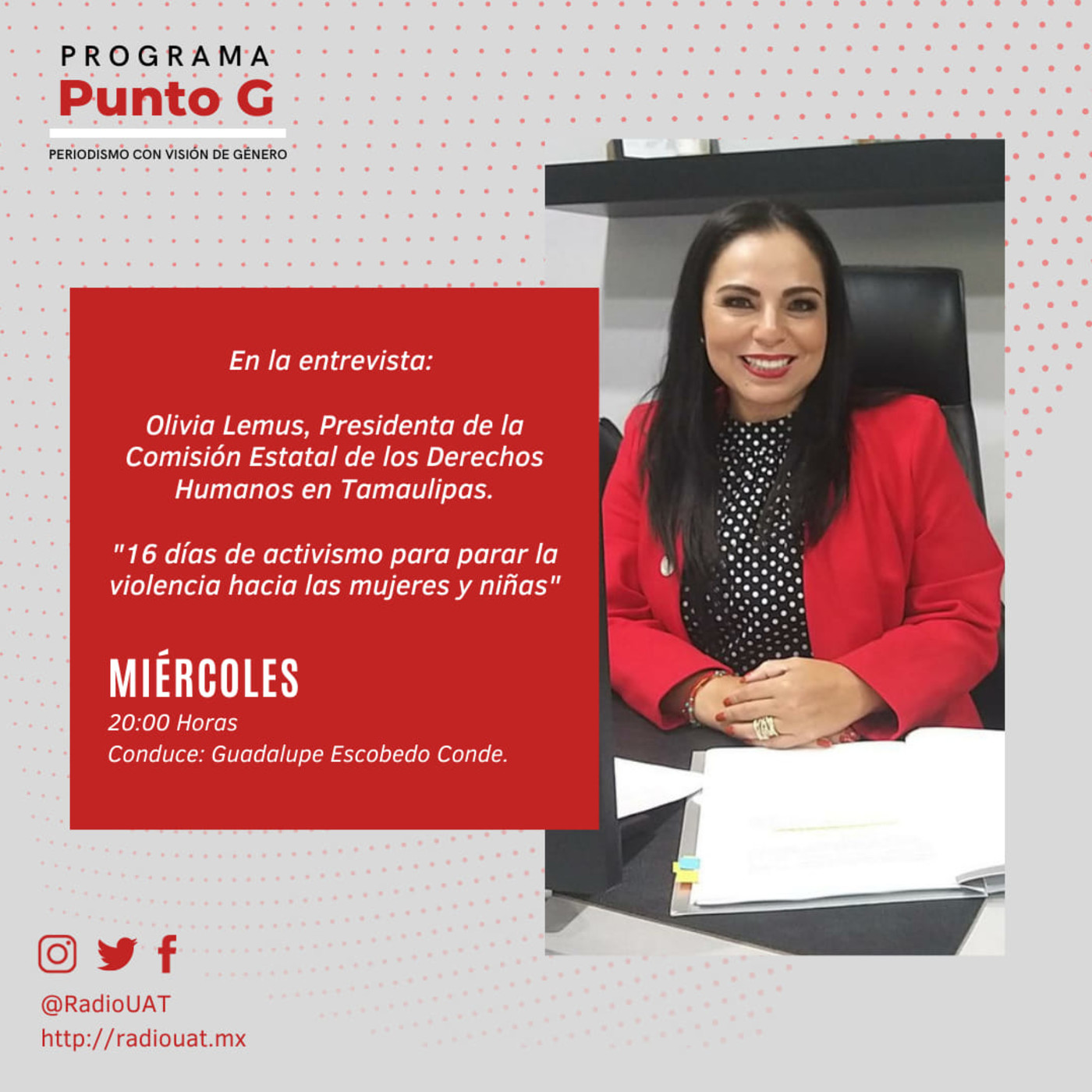 Punto G, periodismo con visión de género.