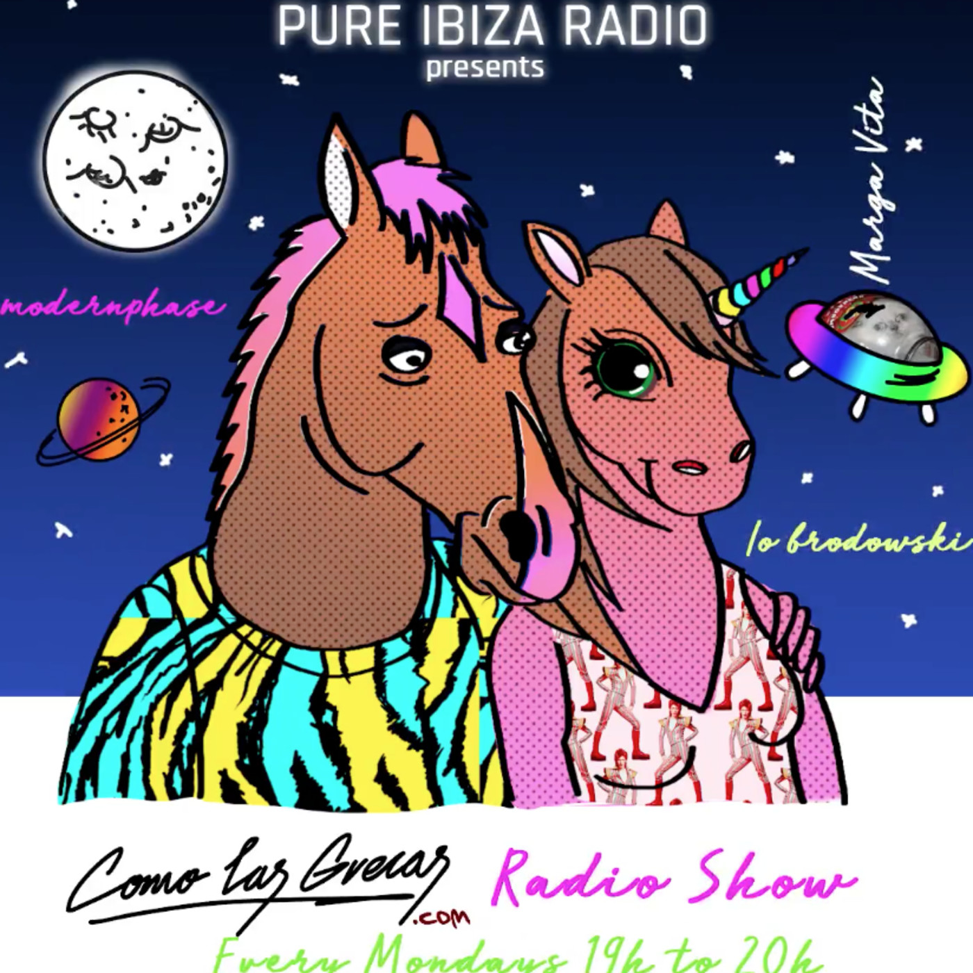 3º Como las Grecas Radio Show - Pure Ibiza Radio - Featured by Io Brodowski - Mixed by Modernphase