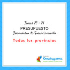 Temas 23 y 24 Formulario de Financiamiento