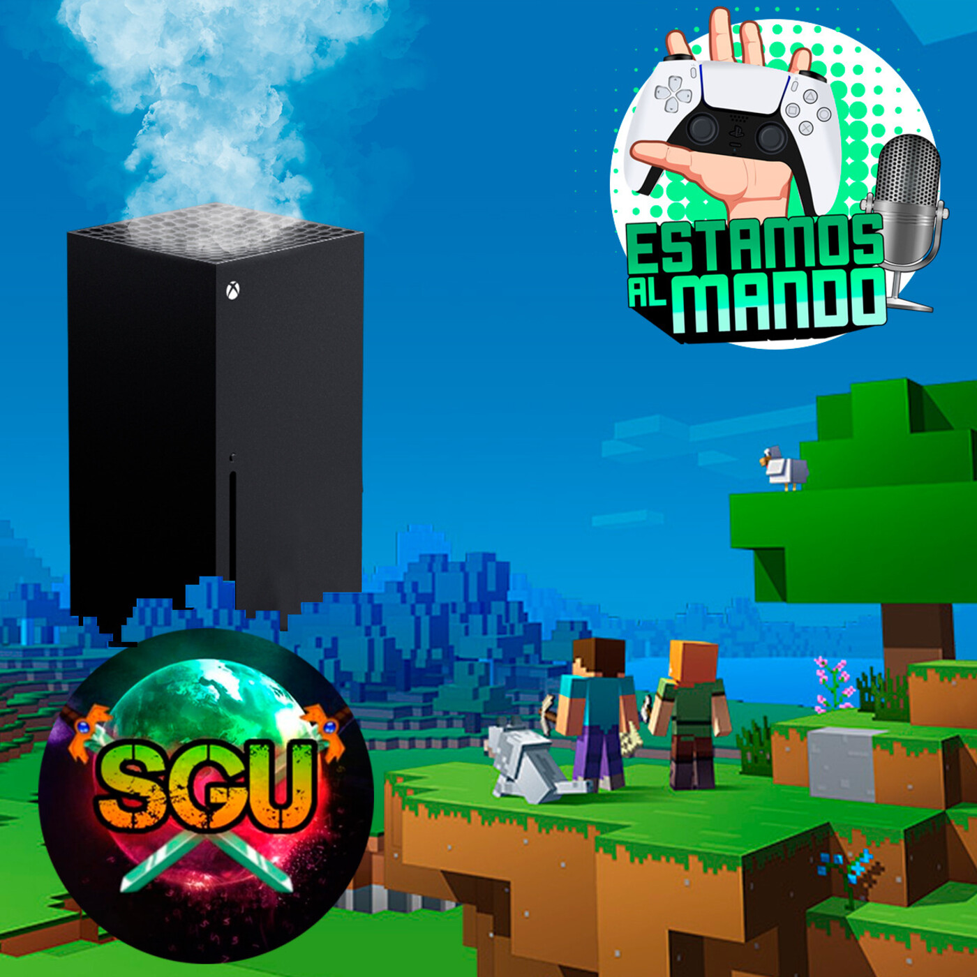 EAM 3-7 Desmontando Minecraft con SilasGaming, xbox echando humo