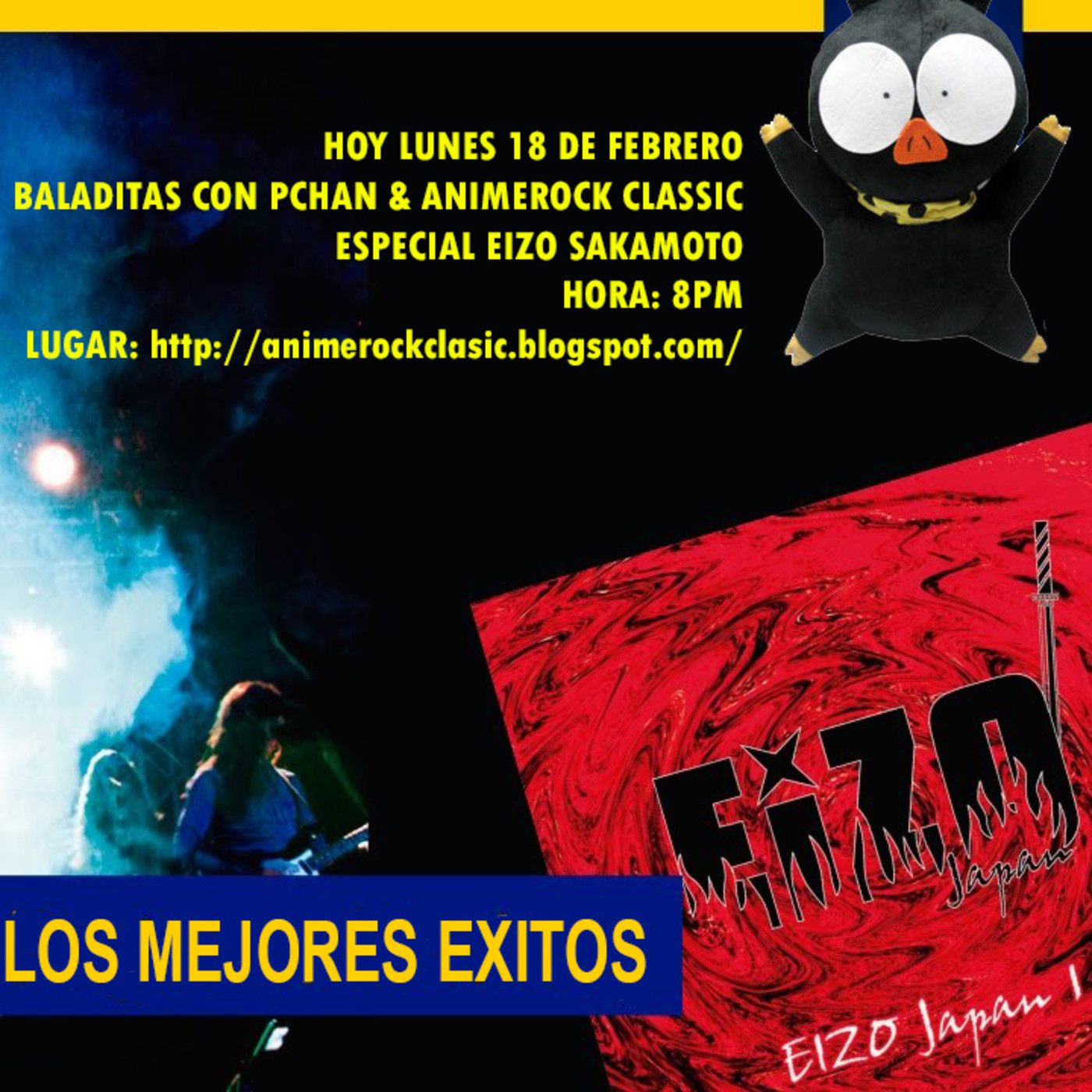 Animerock Classic & Baladitas con pchan 25 de febrero del 2019 episode artwork