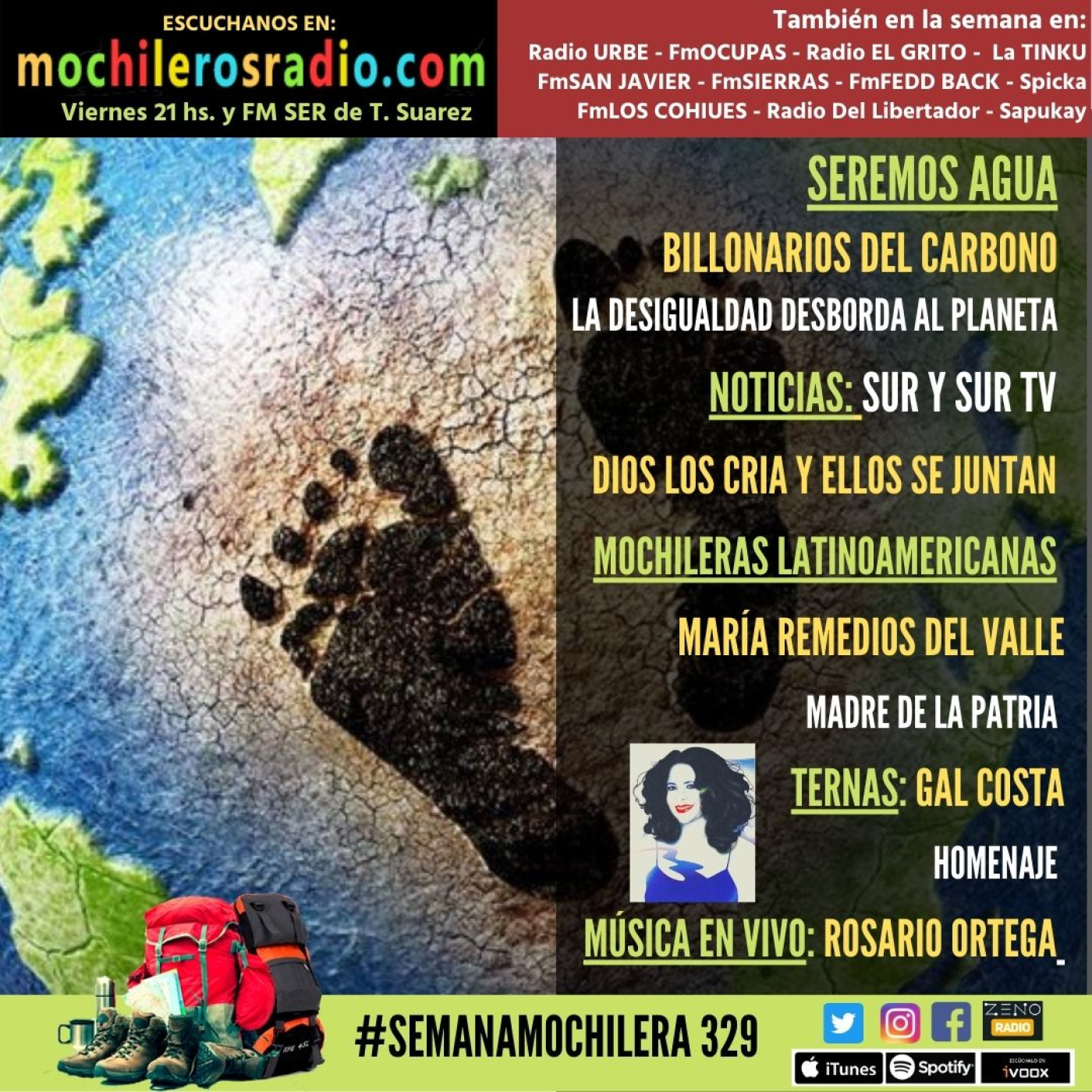 Mochileros 329 - 11 de Noviembre de 2022 episode artwork