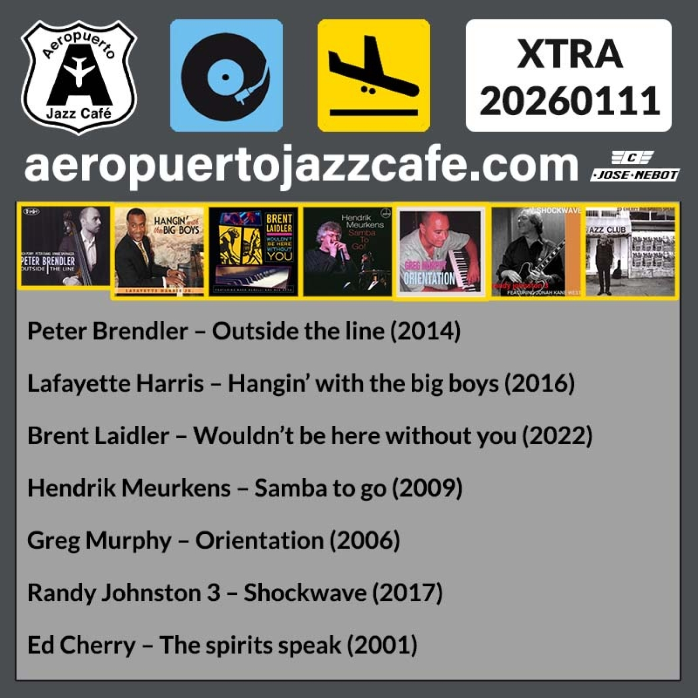 Aeropuerto Jazz Café XTRA-20260111 episode artwork