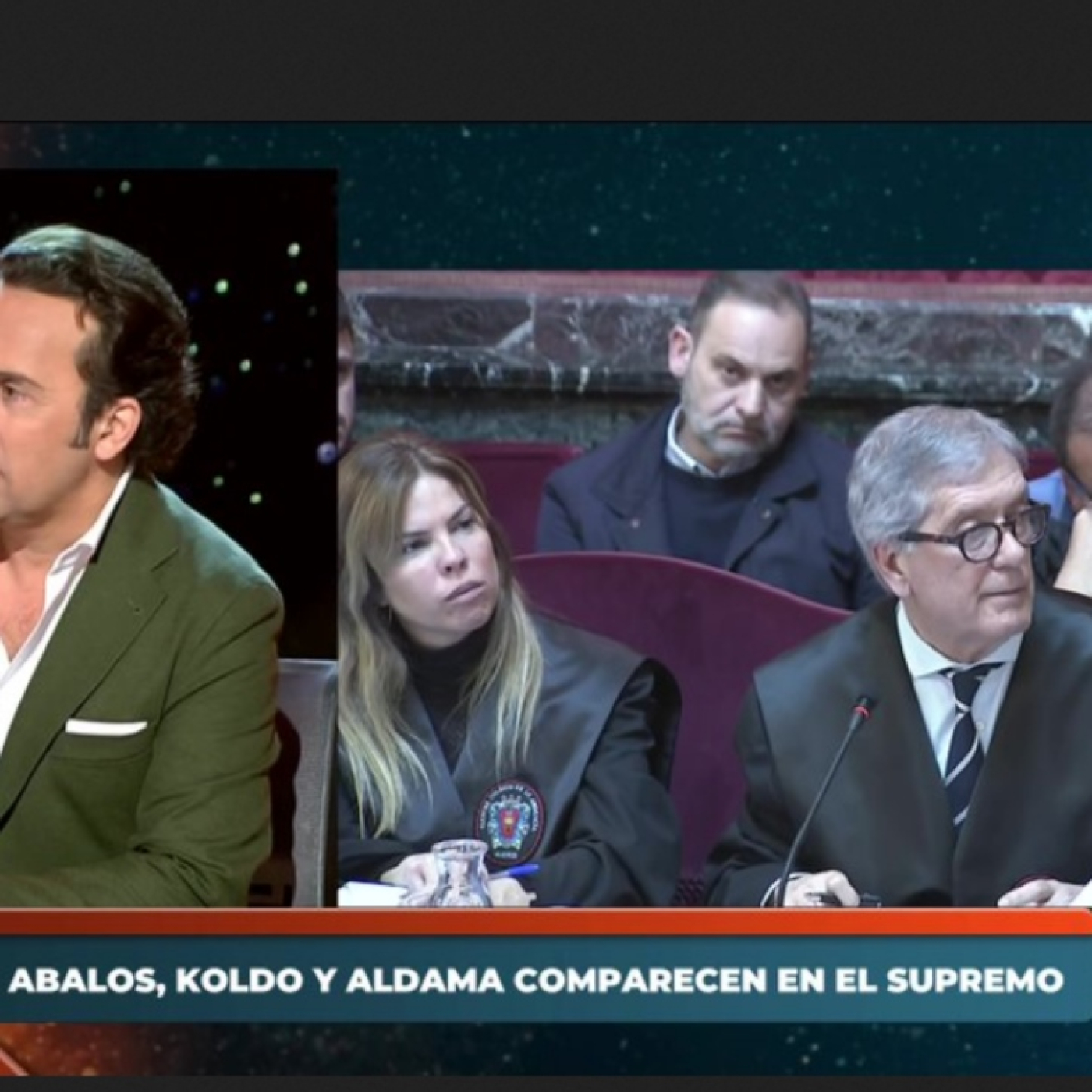 Horizonte T6x21: El laberinto de pruebas del Caso Epstein · Ábalos, Koldo y Aldama comparecen en el Supremo