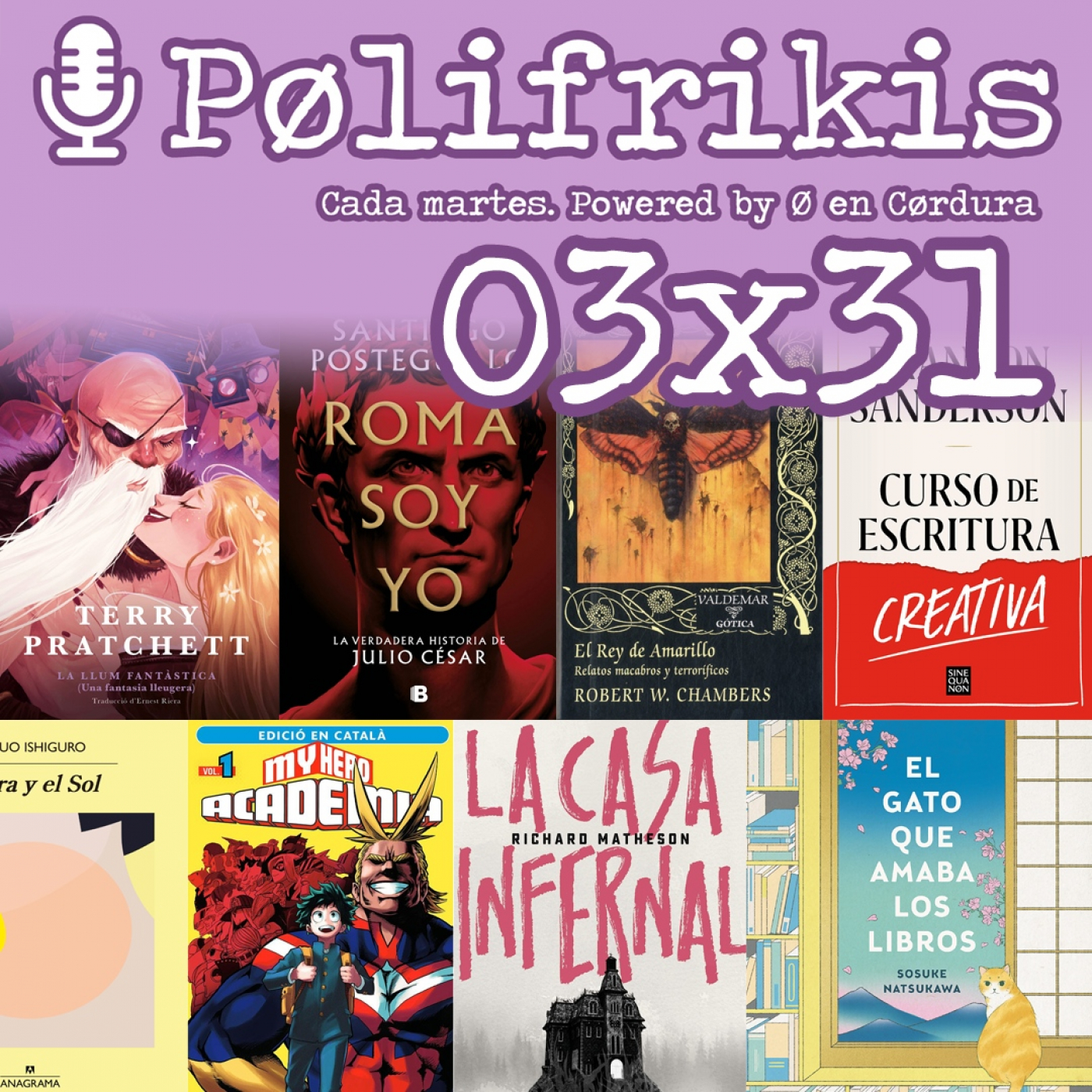 Polifrikis T3E31 - Especial Sant Jordi Día del Libro 19/04/22