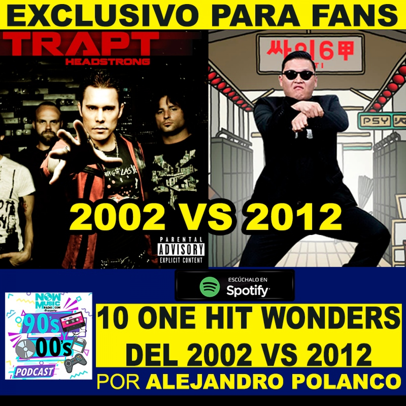10 One Hit Wonders del 2002 vs 2012