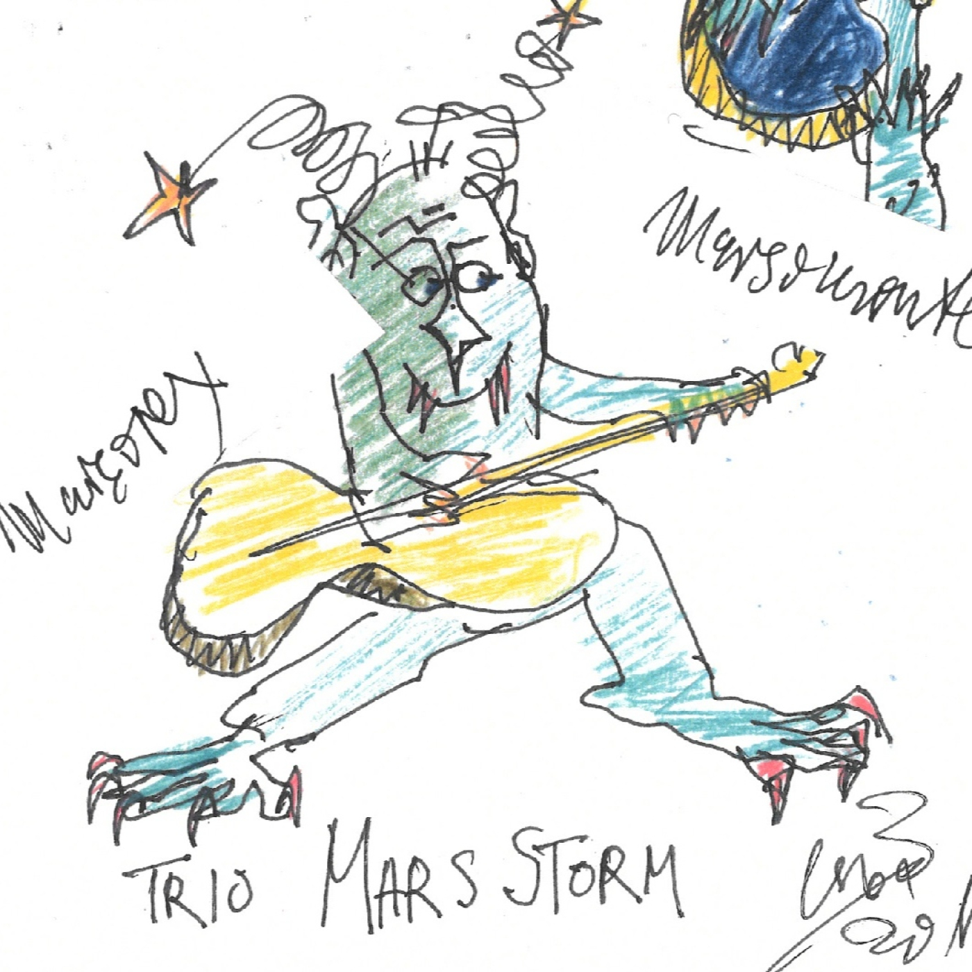 Marcianos que nos tocan las guitarras