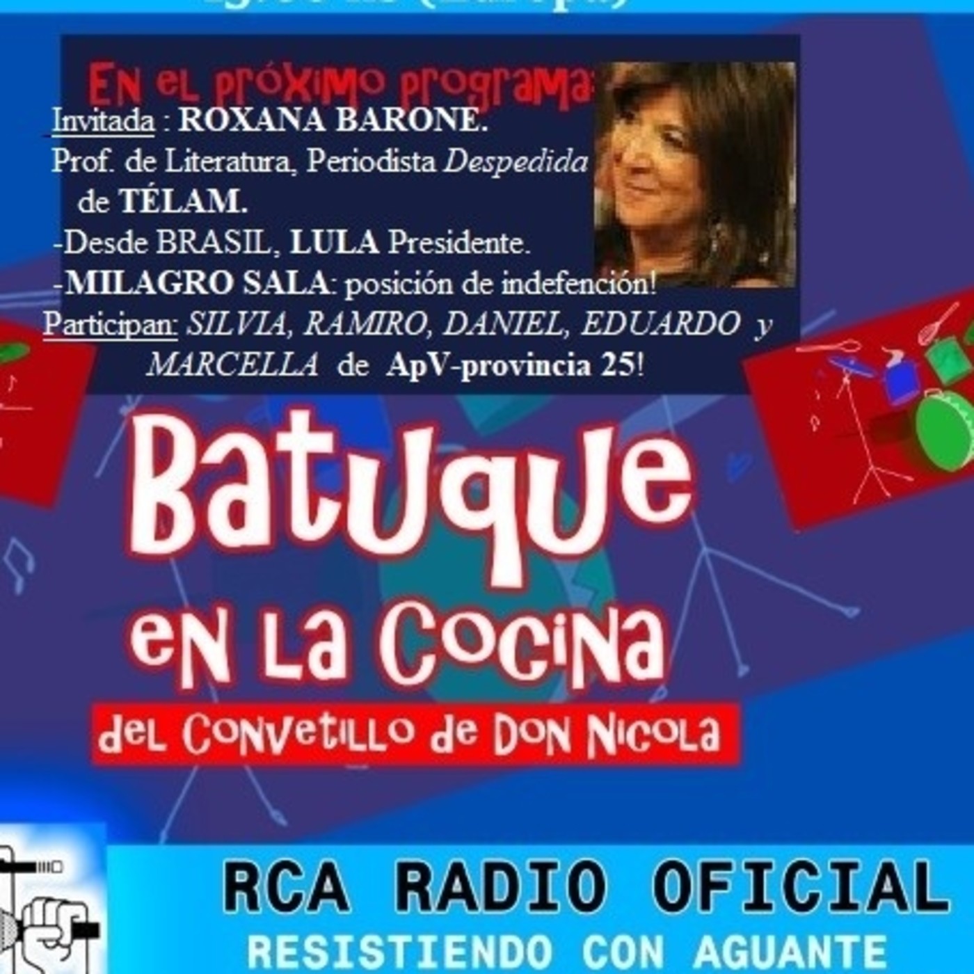 BATUQUE en la COCINA...con Roxana Barone episode artwork