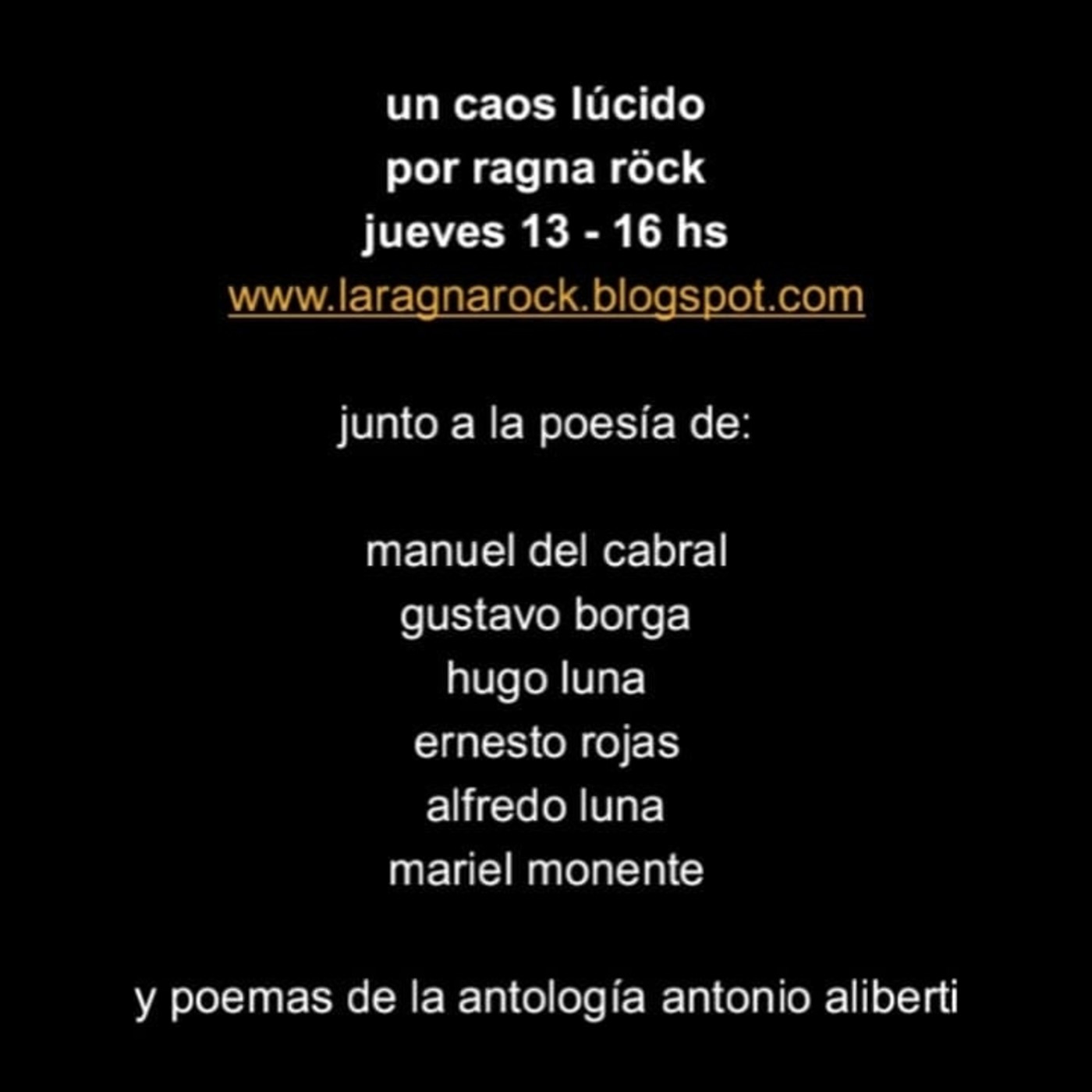 un caos lúcido