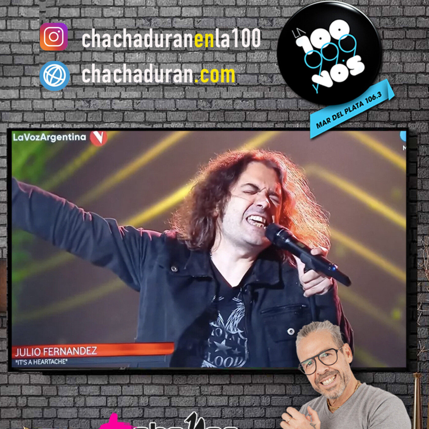 CHARLAS en La 100 y CNN Radio Argentina