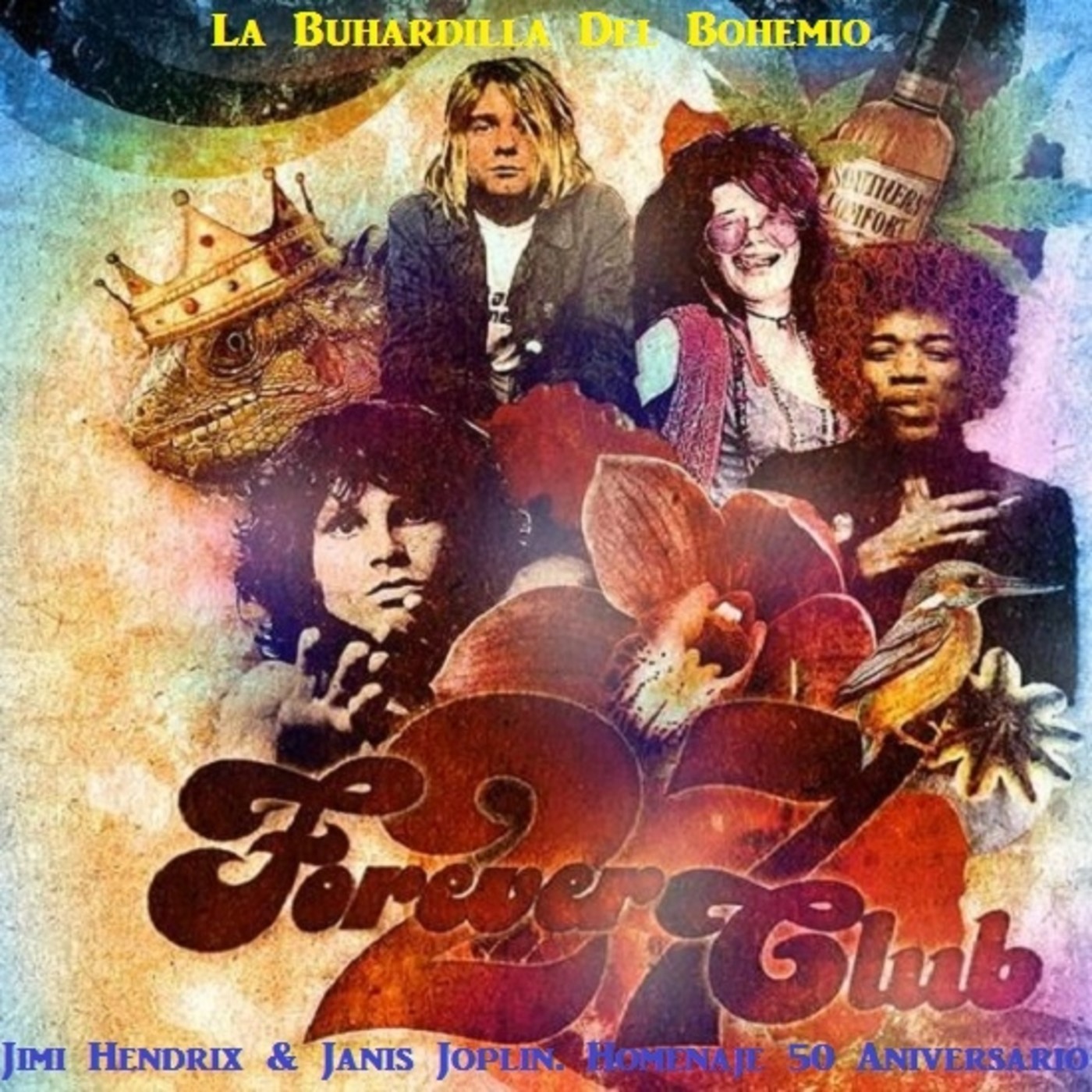 Jimi Hendrix & Janis Joplin en La Buhardilla Del Bohemio - Homenaje 50 Aniversario episode artwork