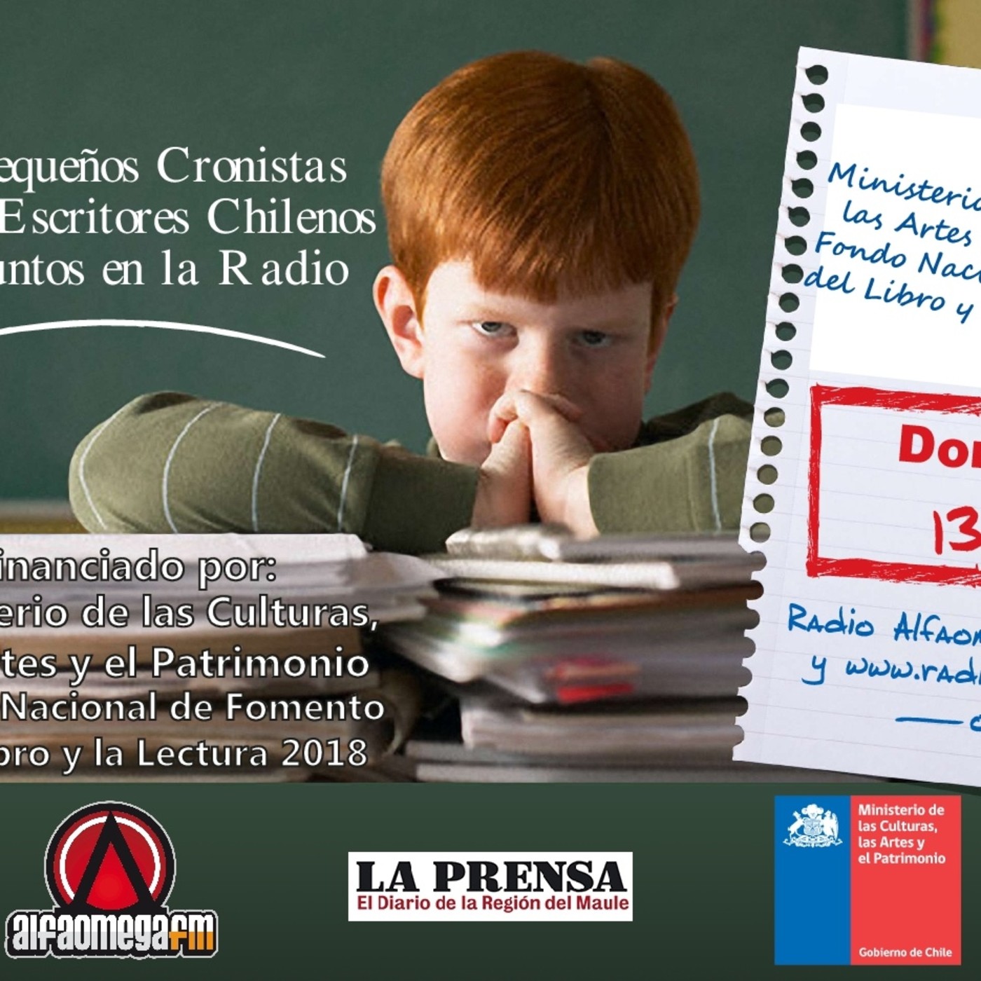 Pequeños Cronistas y Escritores Chilenos Juntos en la radio 3 episode artwork
