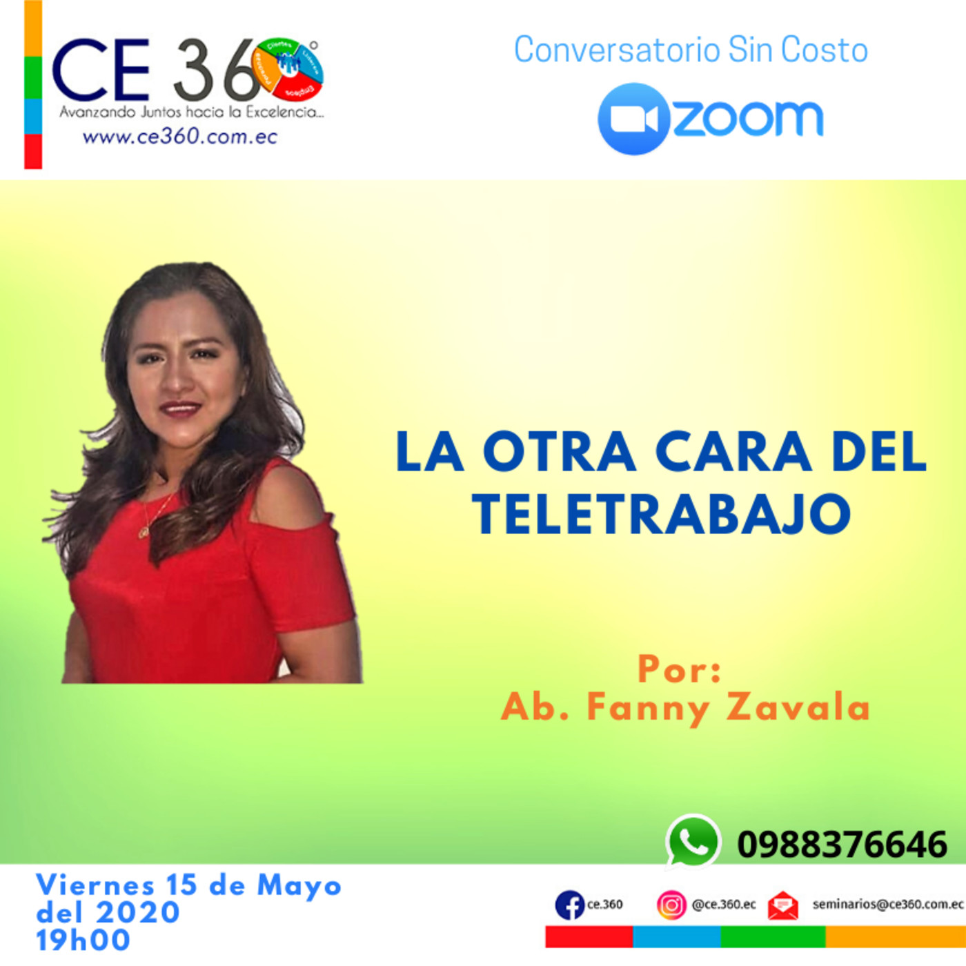 Webinars hacia la Comunidad