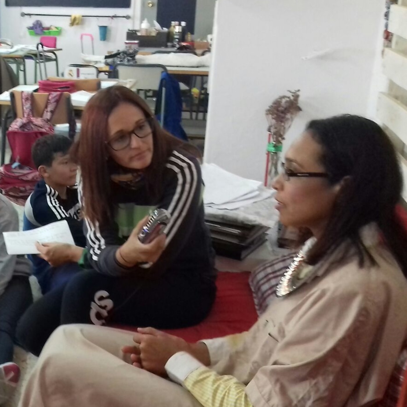 De charla con...