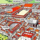 Construcciones en las calzadas romanas