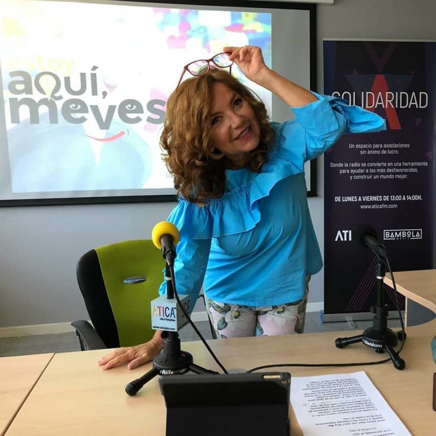 ESTOY AQUÍ, ME VES? hemen nago, ikusten nauzu?