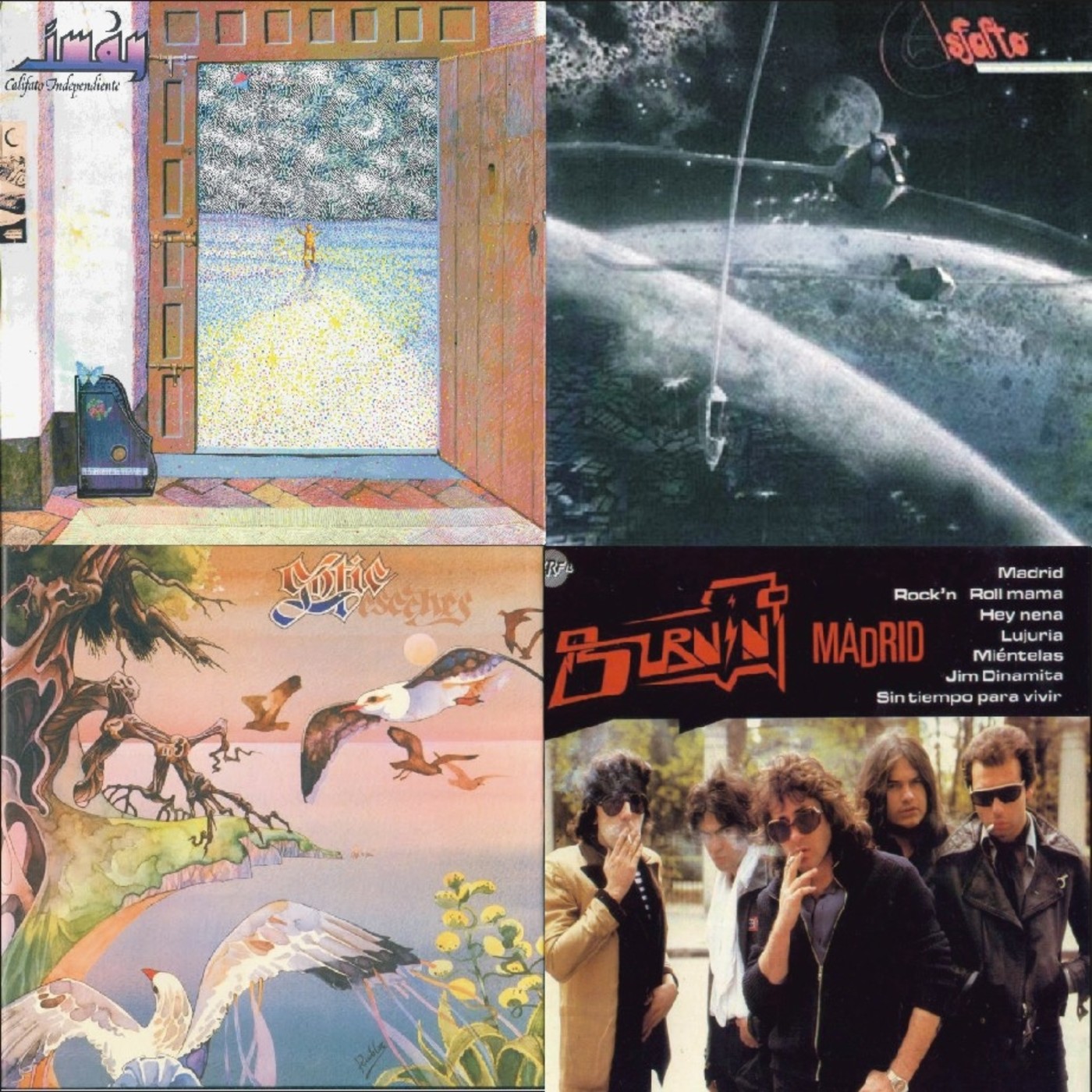 4x04 - Especial Rock español de 1978 (1ª parte): Imán, Asfalto, Gotic, Burning episode artwork
