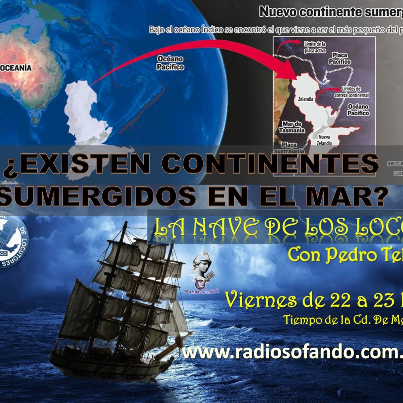 La Nave de los Locos_EXISTEN CONTINENTES SUMERGIDOS_09-03-18 episode artwork