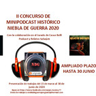 II concurso podcasting NdG promo ampliación plazo