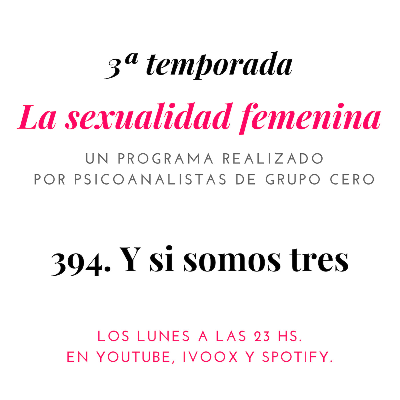 La sexualidad femenina radio.