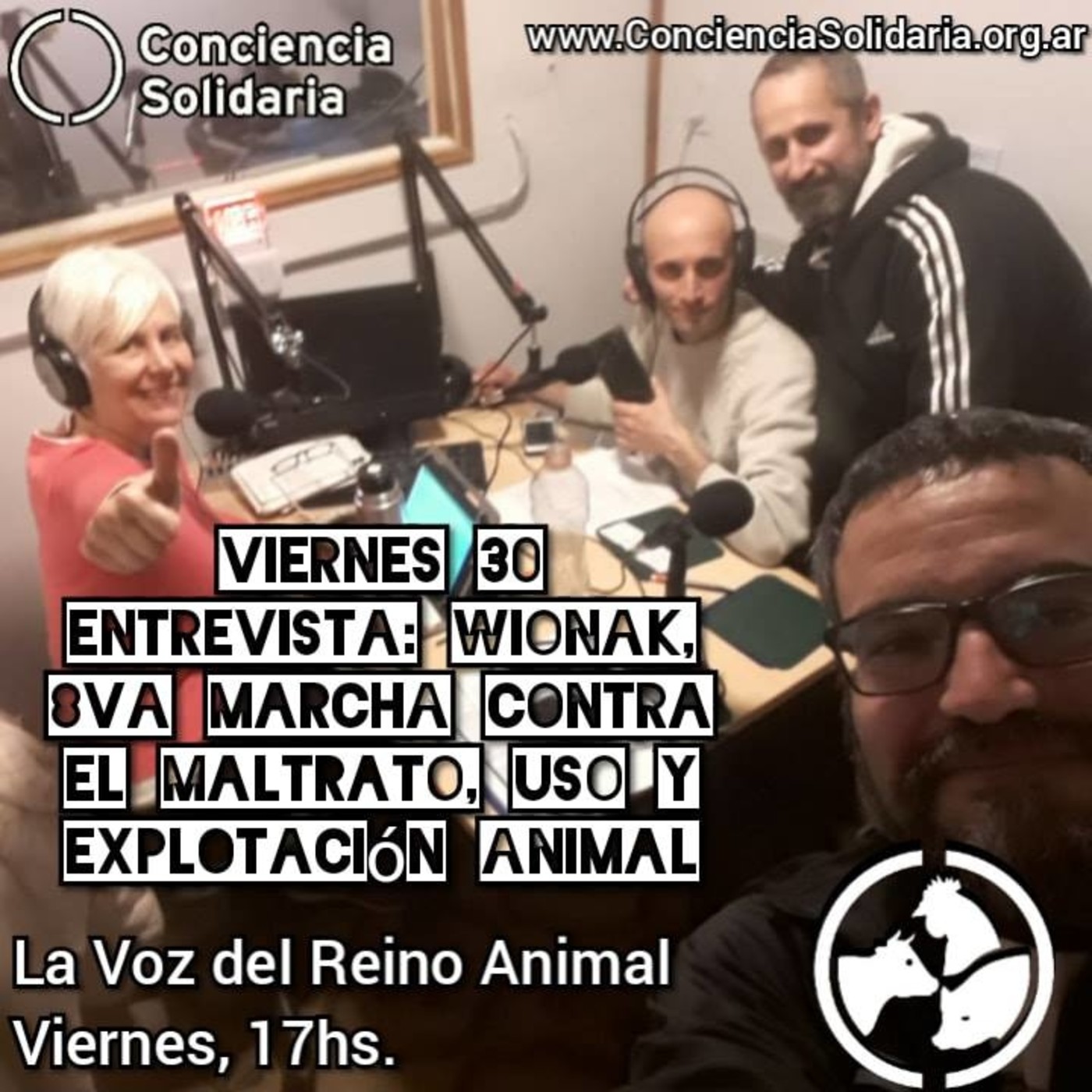 ¡#LaVozDelReinoAnimal! 30.8.19 episode artwork