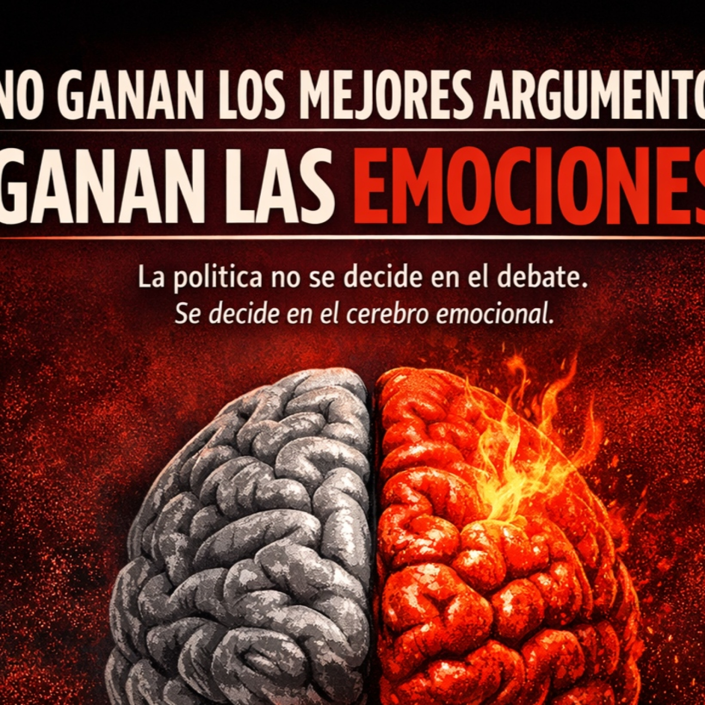 Los votos se buscan desde las emociones