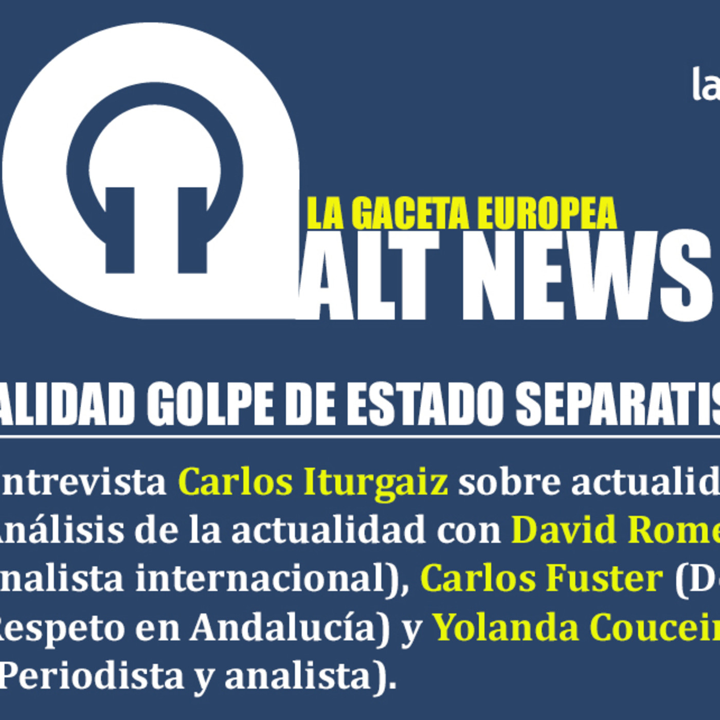 Carlos Iturgaiz: 'El 2 de octubre va a amanecer y Cataluña va a seguir siendo España' episode artwork