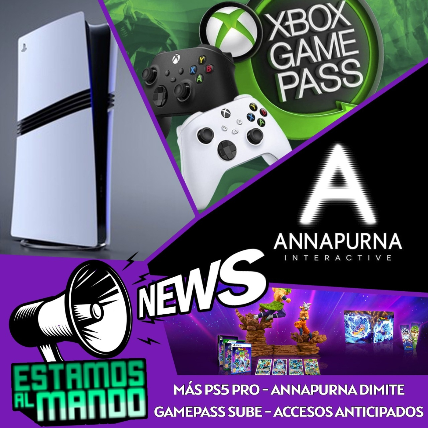 EAM 7-07 -Noticias- Todo sobre la PS5 Pro, GamePass sube de precio.
