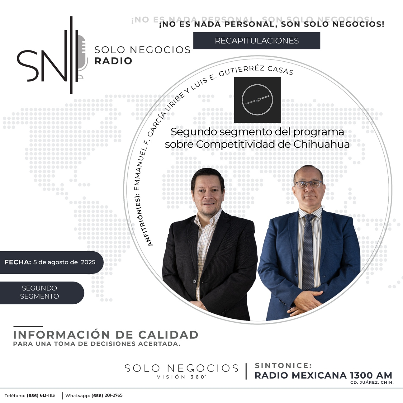 [SNR] Segundo segmento de Solo Negocios Radio del 5 de agosto de 2025 episode artwork
