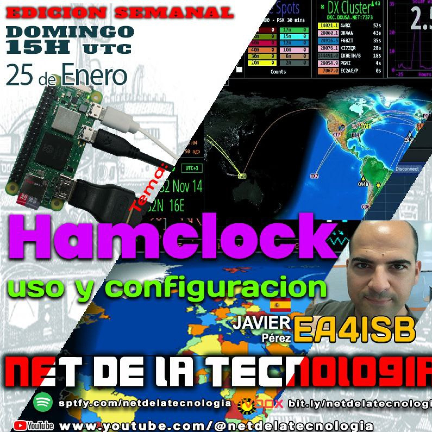 #515 Hamclock por EA4ISB Javier episode artwork