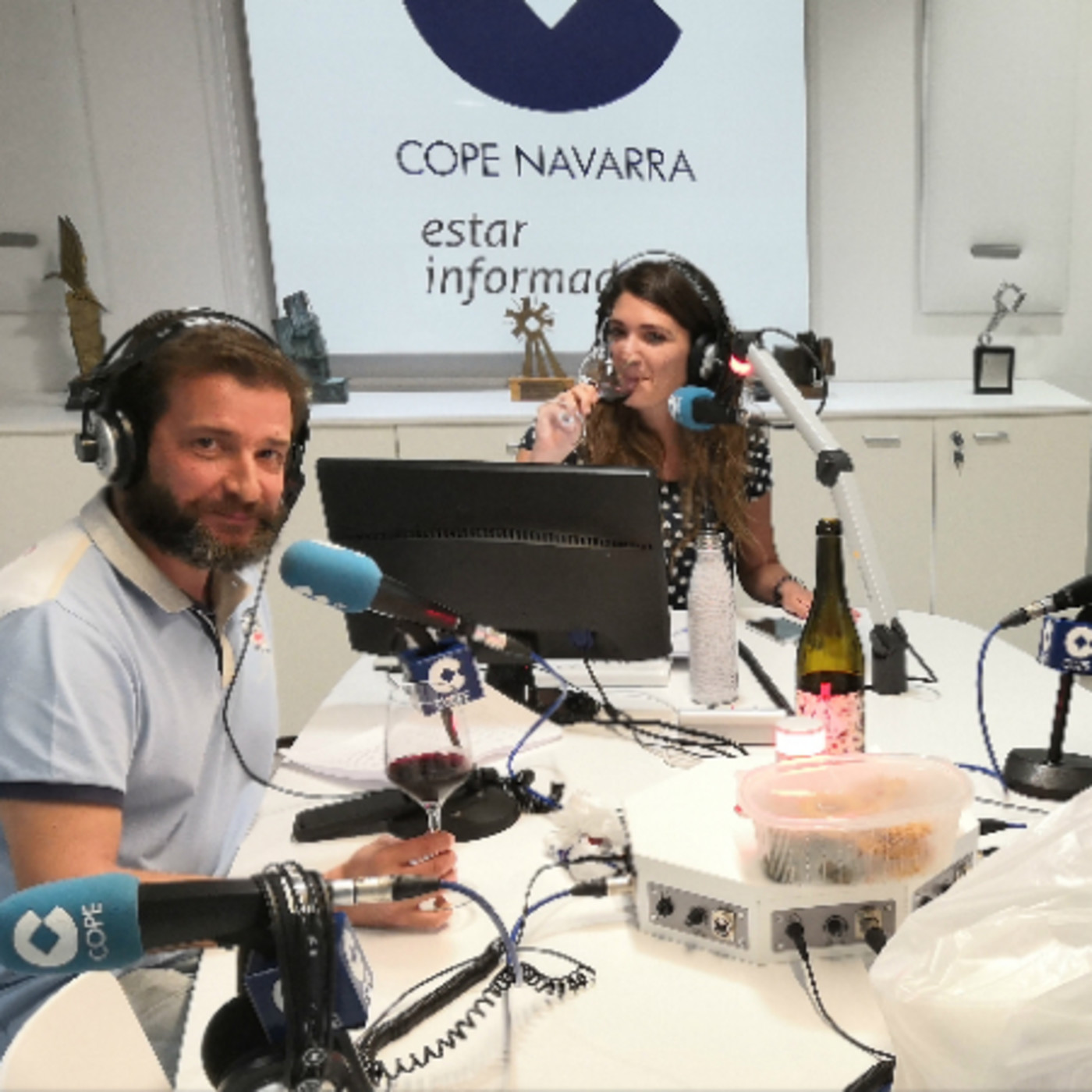 EL PEROLAS. UN COCINILLAS EN LA RADIO. COPE NAVARR