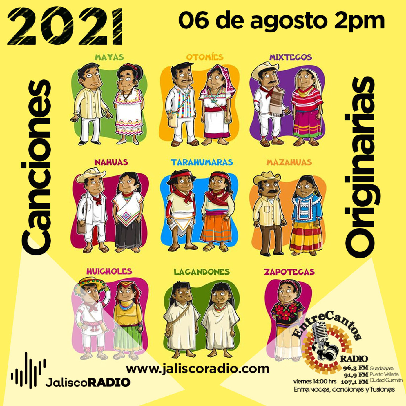 Programa Entrecantos 06 de agosto, 2021: Canciones Originarias episode artwork