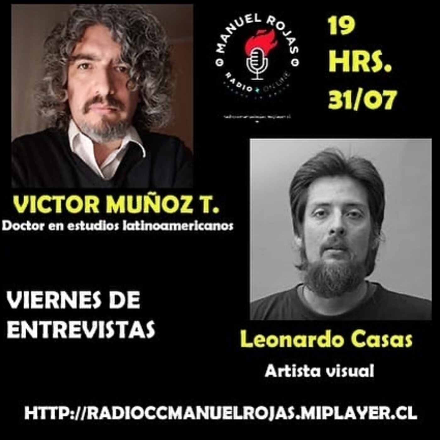 Viernes Editoriales en Radio Manuel Rojas