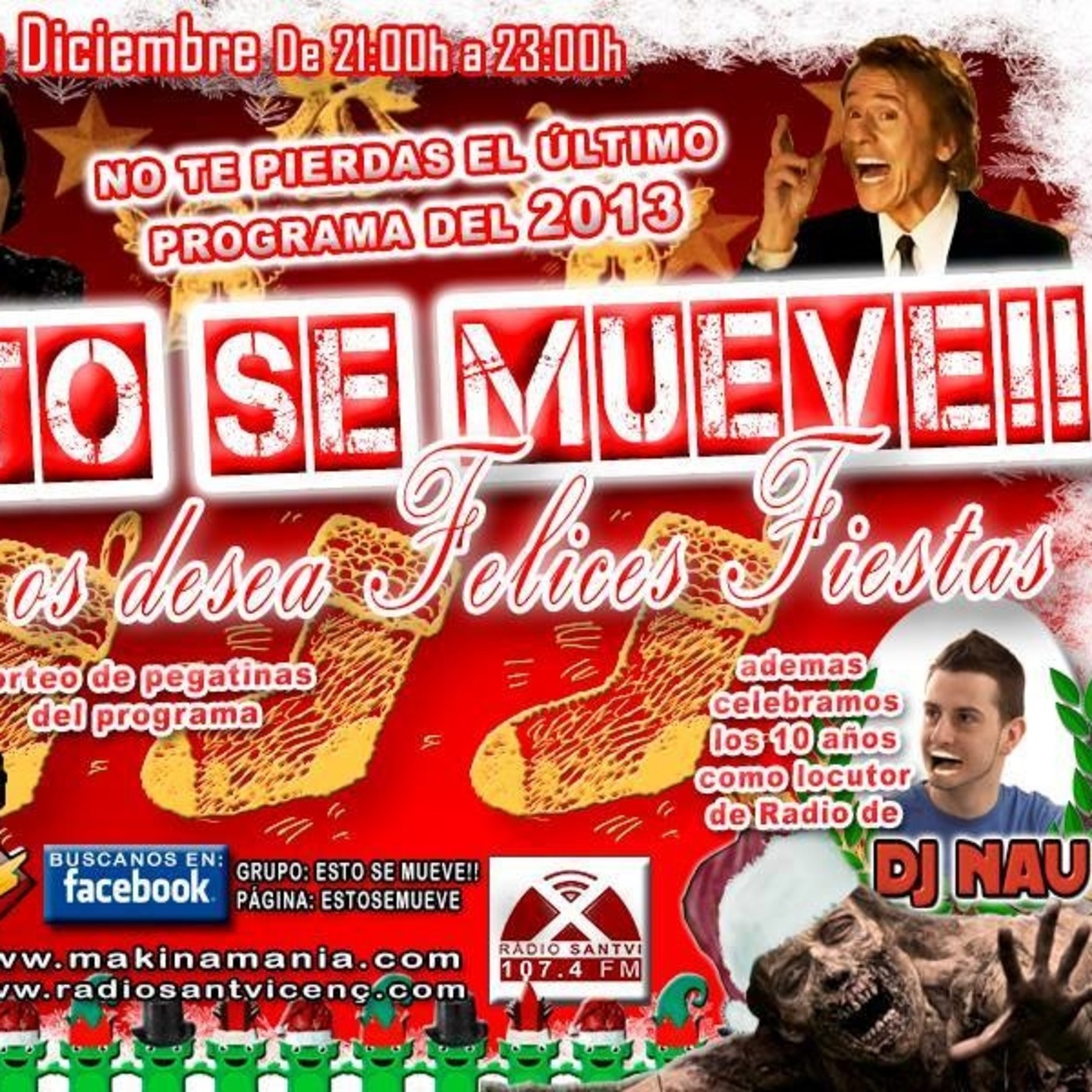 ESTO SE MUEVE 19_12_2013 (cierre navidad +10 años en antena NAU) episode artwork