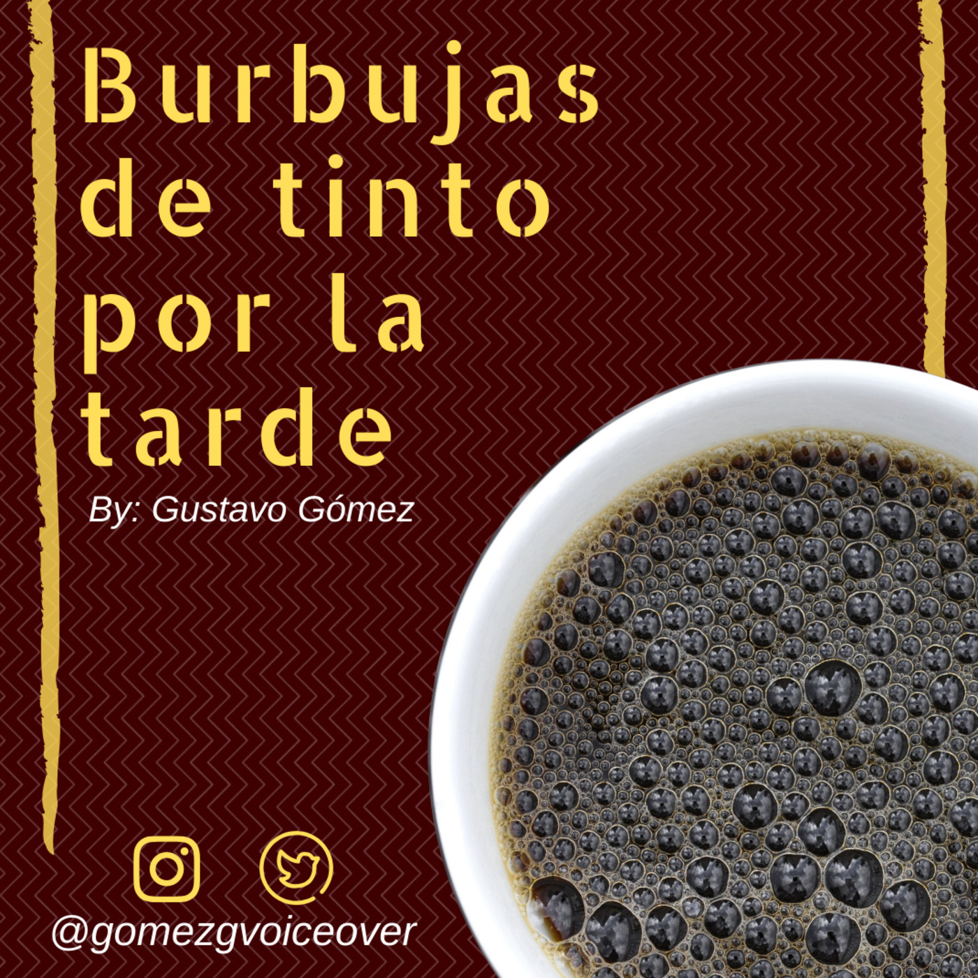 Burbujas de tinto por la tarde
