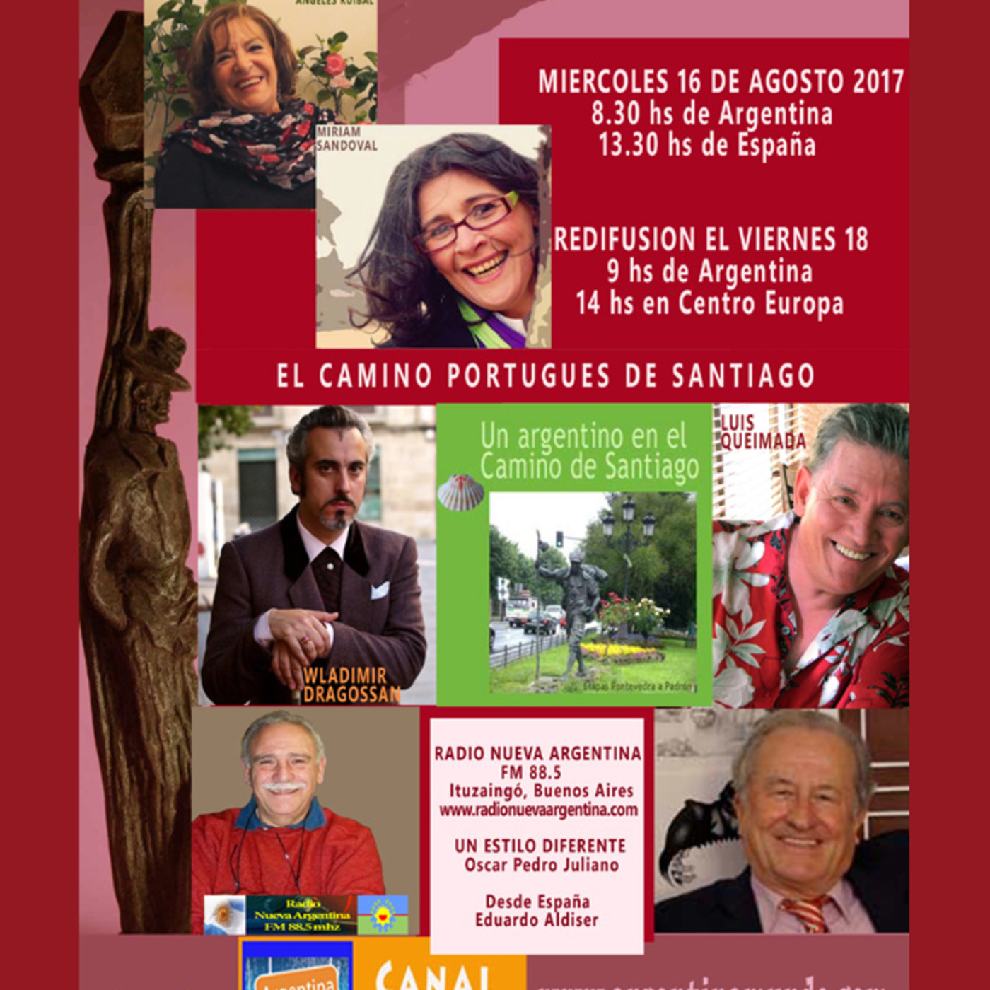 EDUARDO ALDISER CON OSCAR PEDRO JULIANO-ARGENTINA