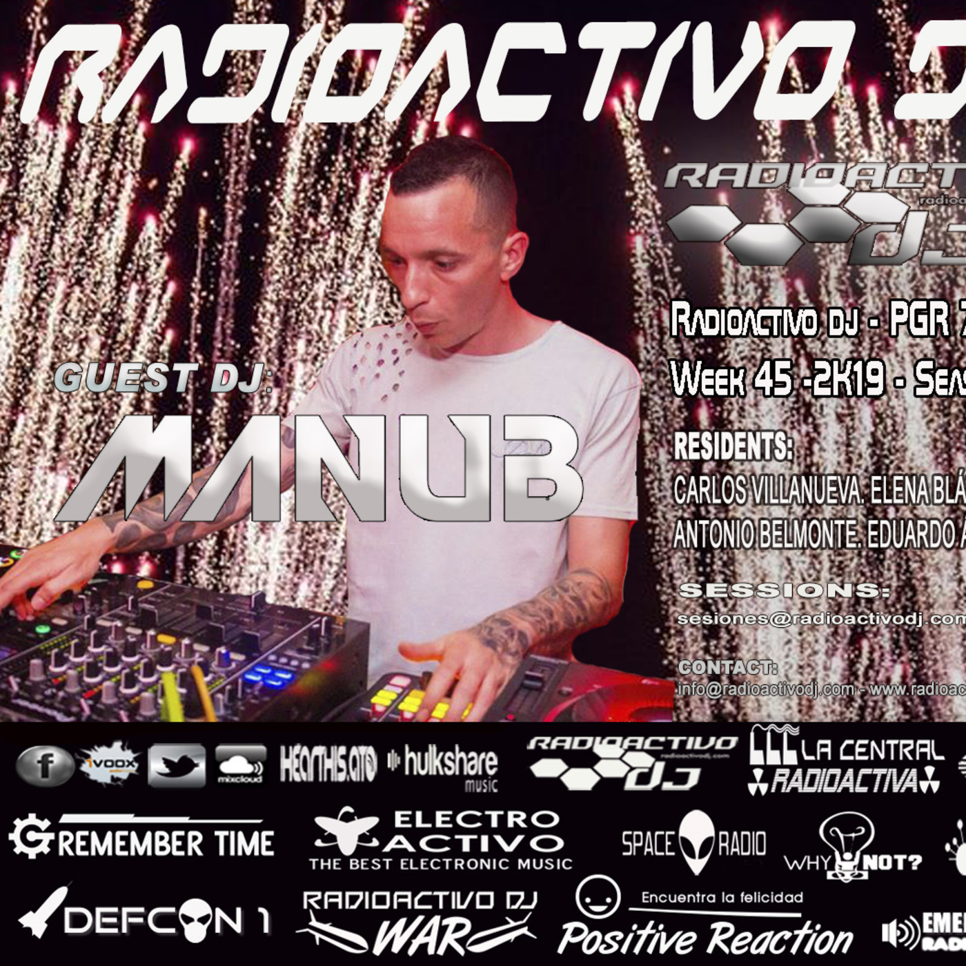 Radioactivo dj 45-2019 by Carlos Villanueva