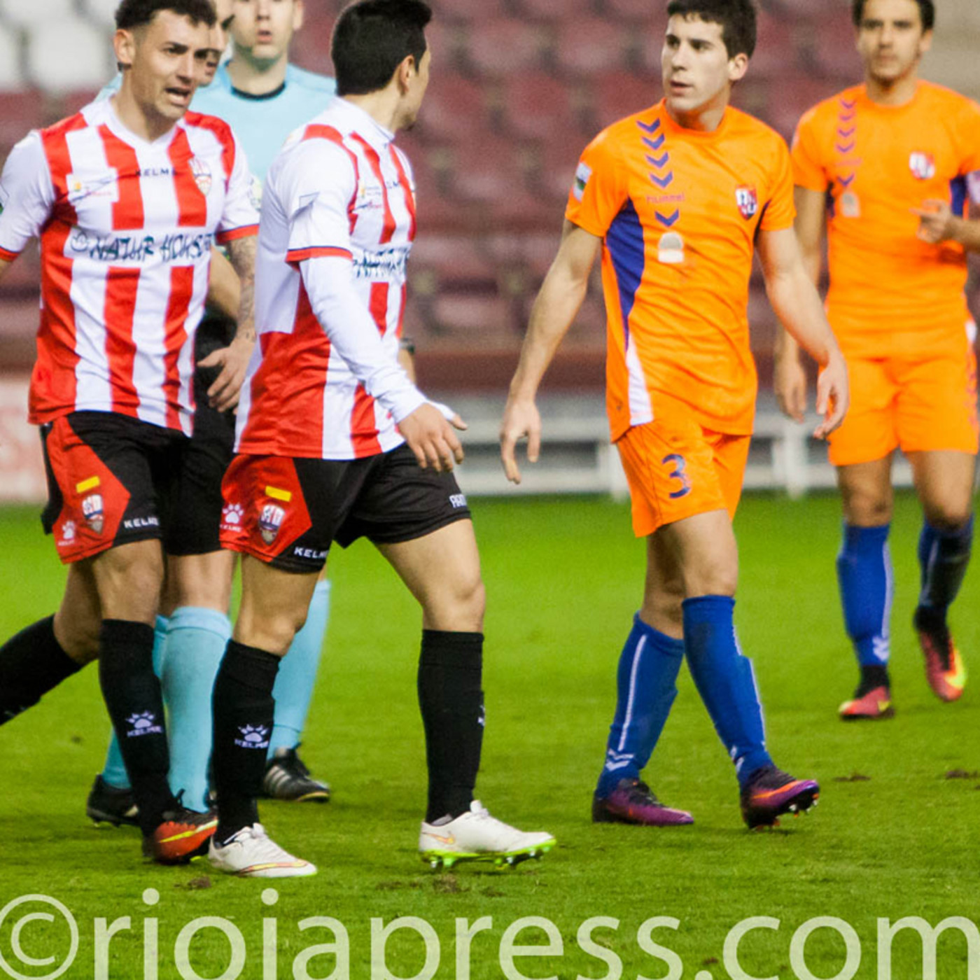 Gol en Las Gaunas