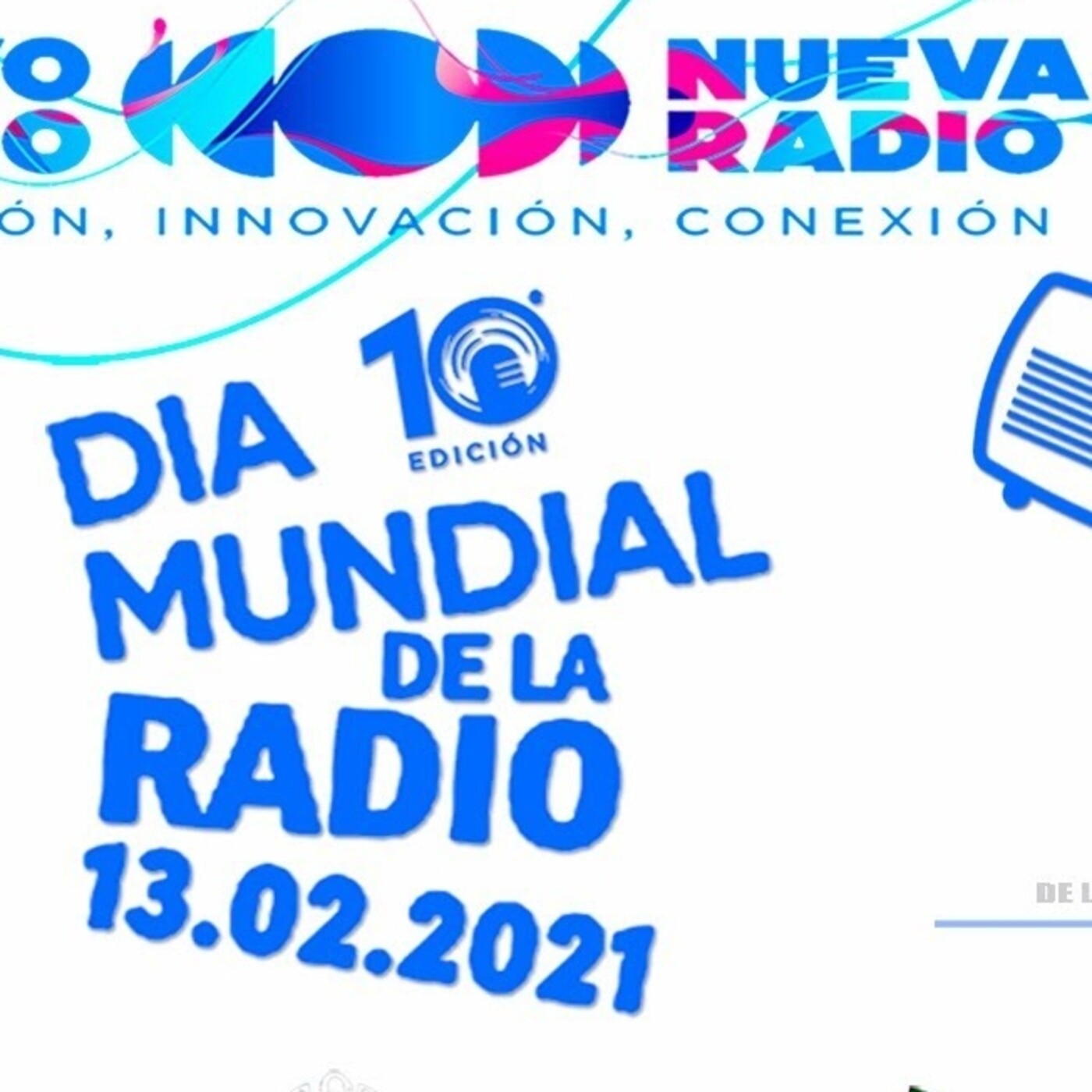Actividad de radio con personas mayores