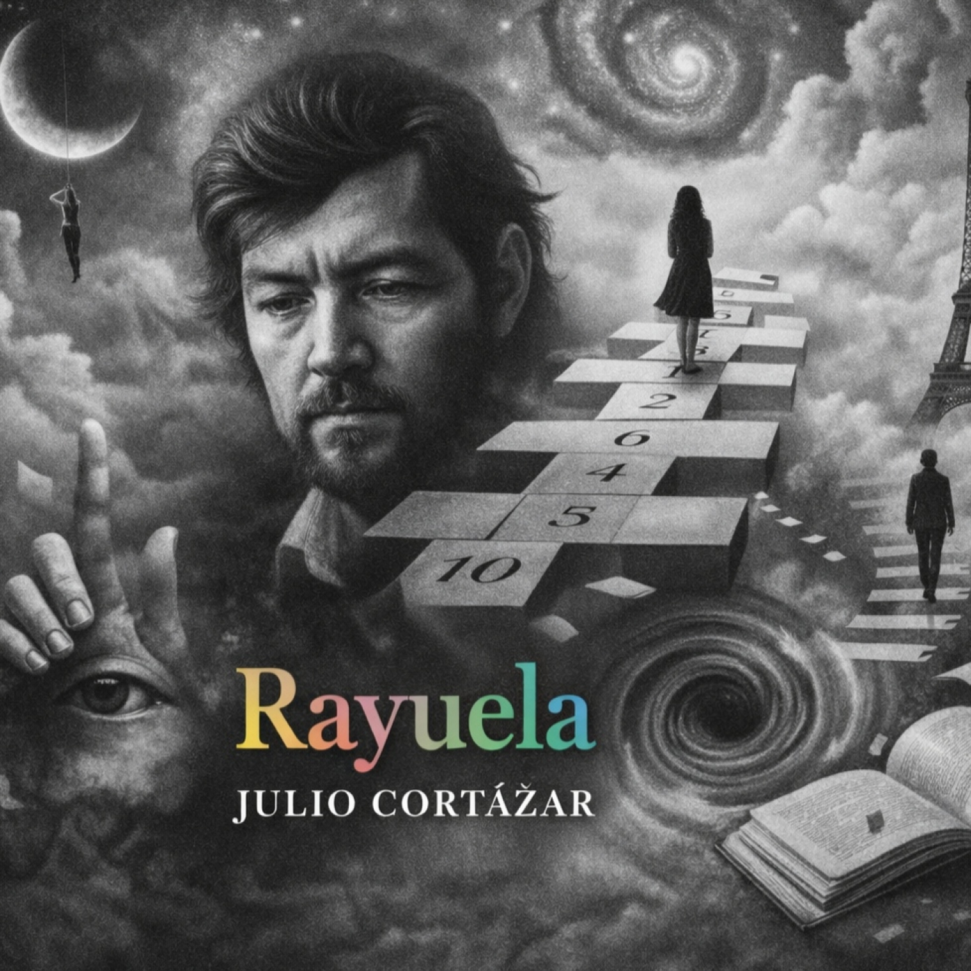 "Rayuela" (J. Cortázar, 63') caps. 6,7,8 episode artwork