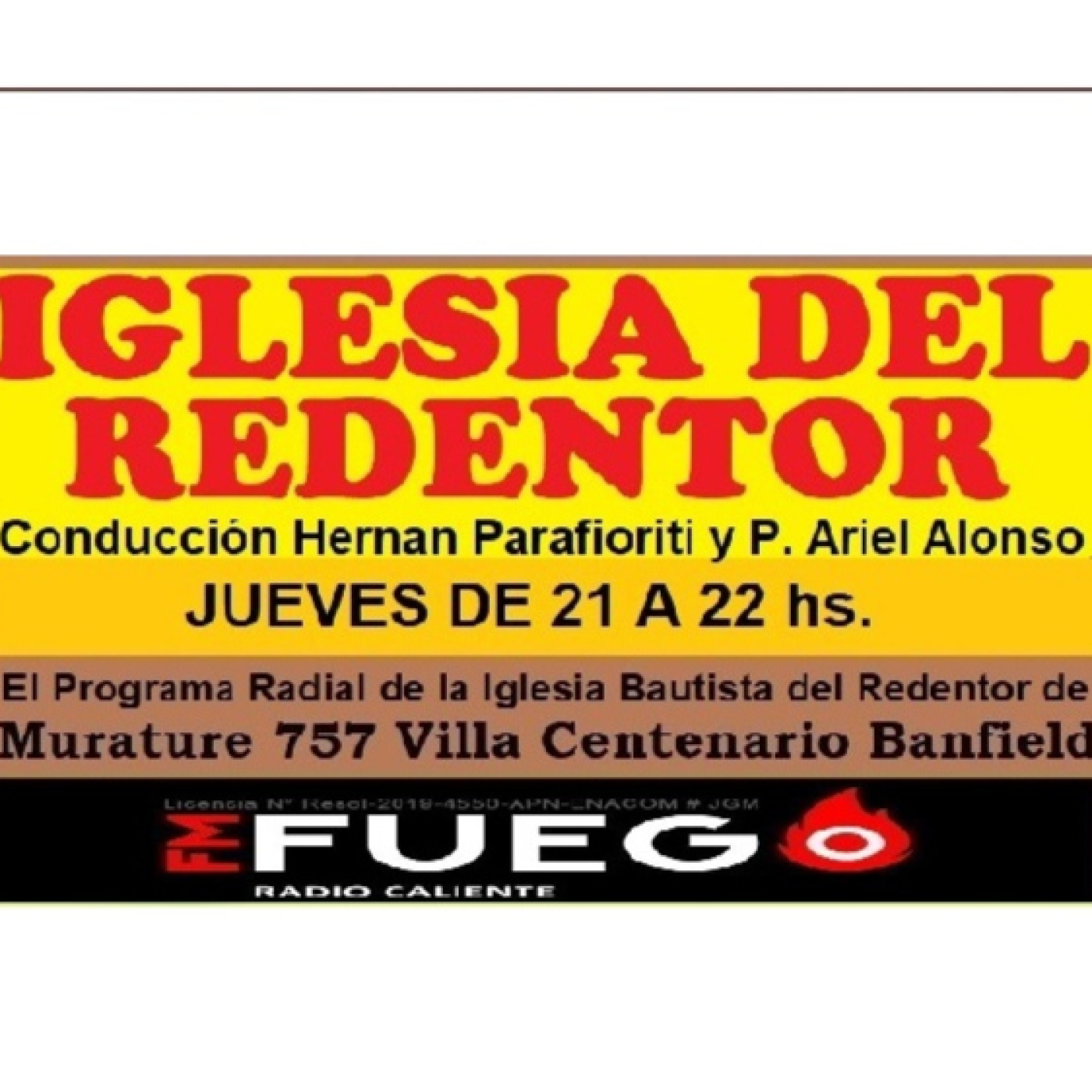 IGLESIA DEL REDENTOR – JUEVES 08-05-2025 episode artwork