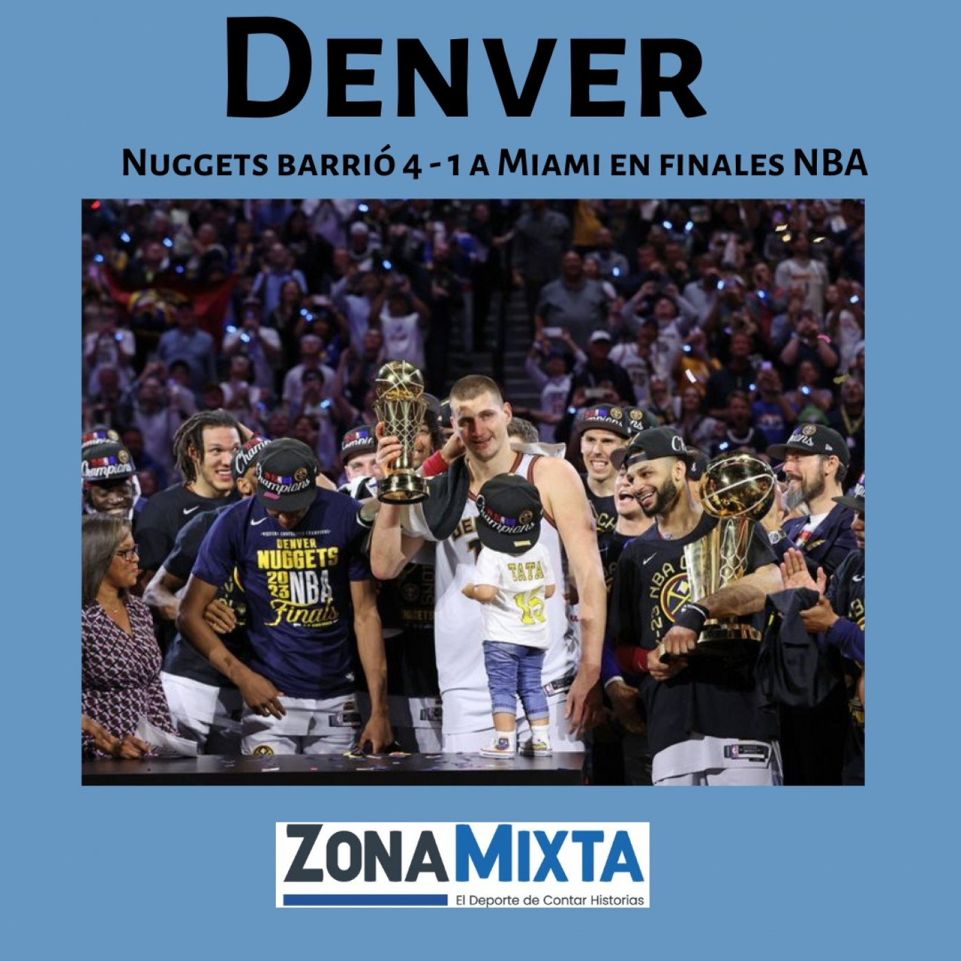 Denver campeón y Jokic rompiendo todo episode artwork