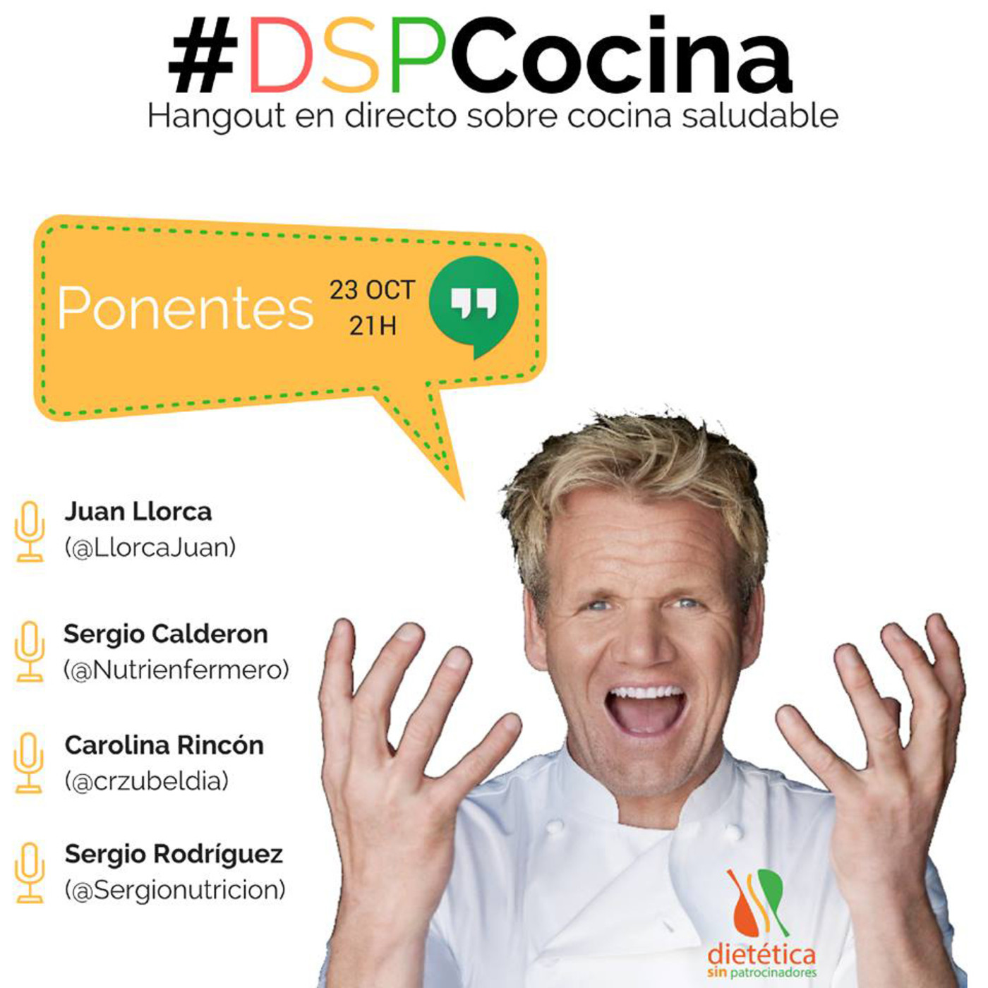 Hangouts - Dietética Sin Patrocinadores