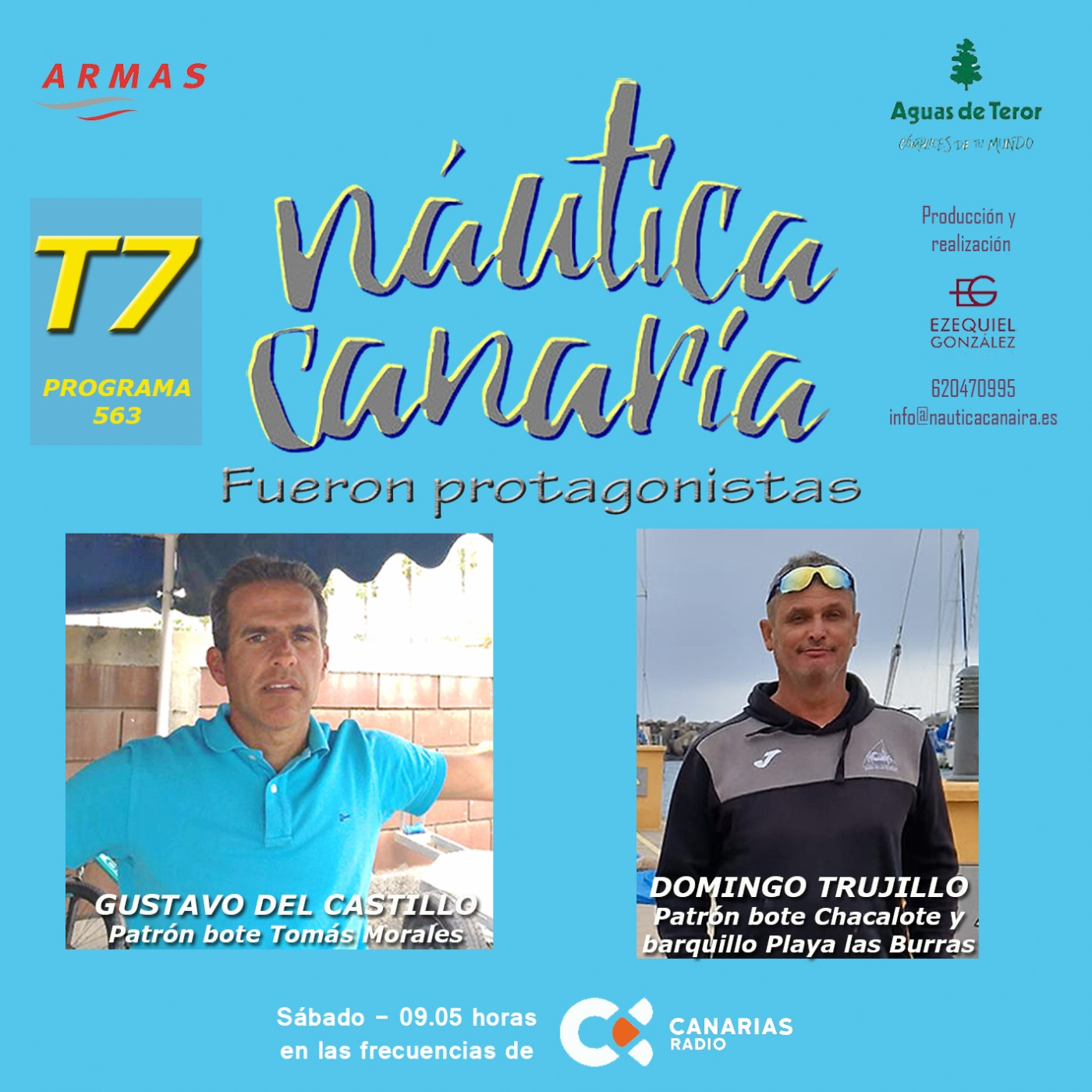 Náutica Canaria.- 563.- Entrevistamos a Domingo Trujillo y a Gustavo del Castillo. 13mayo23 episode artwork