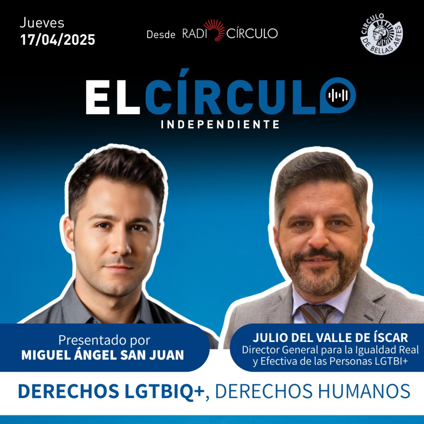 Programa 68: Julio del Valle de Íscar (D.G. LGTBI+ del Gobierno) episode artwork