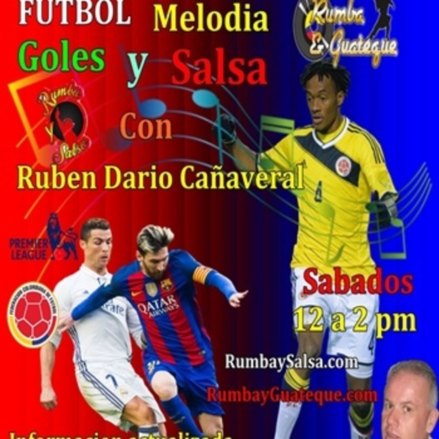 FUTBOL, MELODIA, GOLES y SALSA.