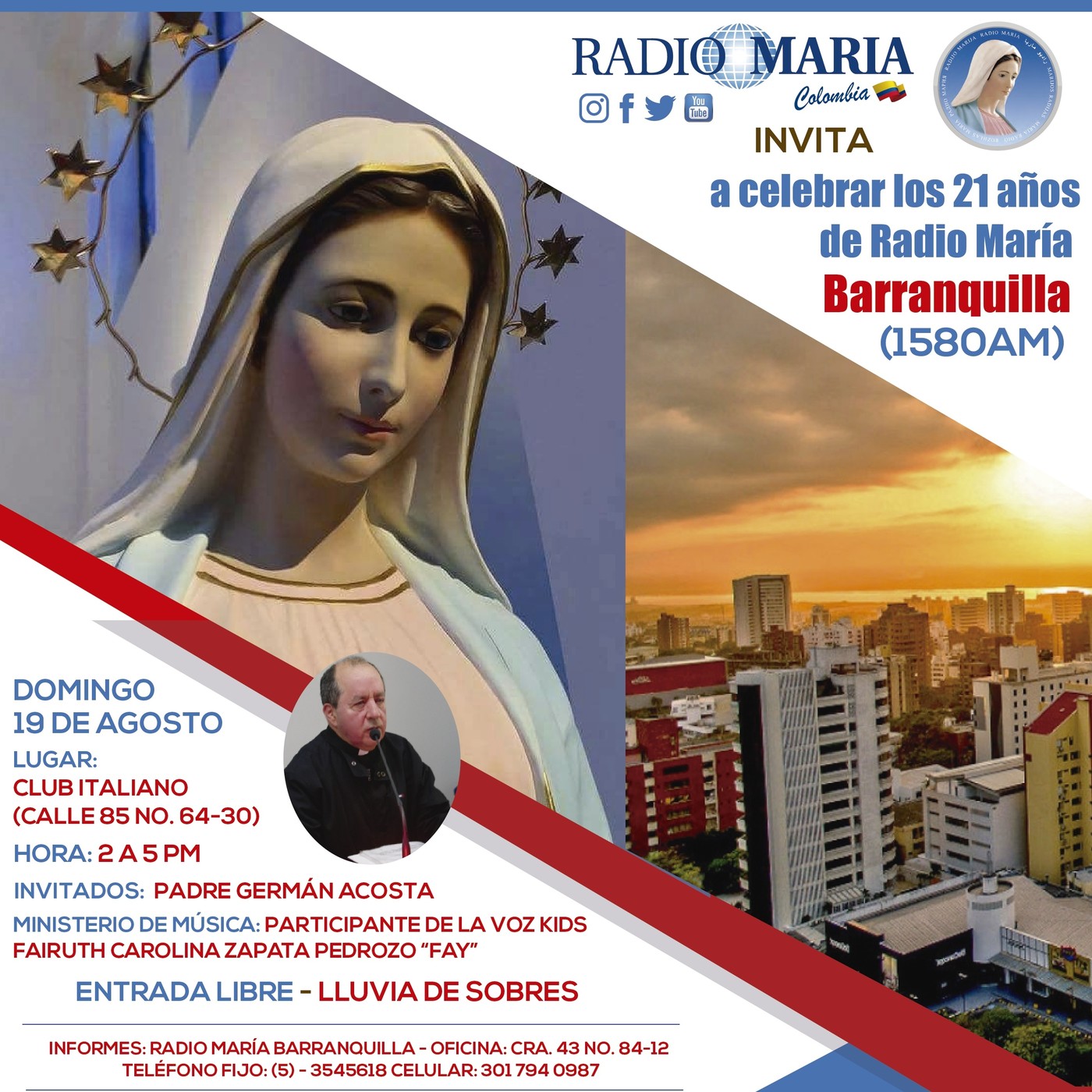 El personaje Radio María